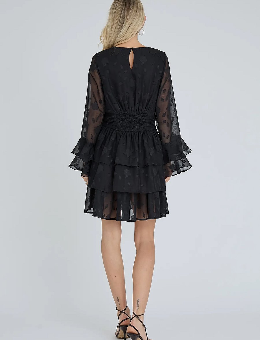 A-View - Lay dress - party dresses - black - 3