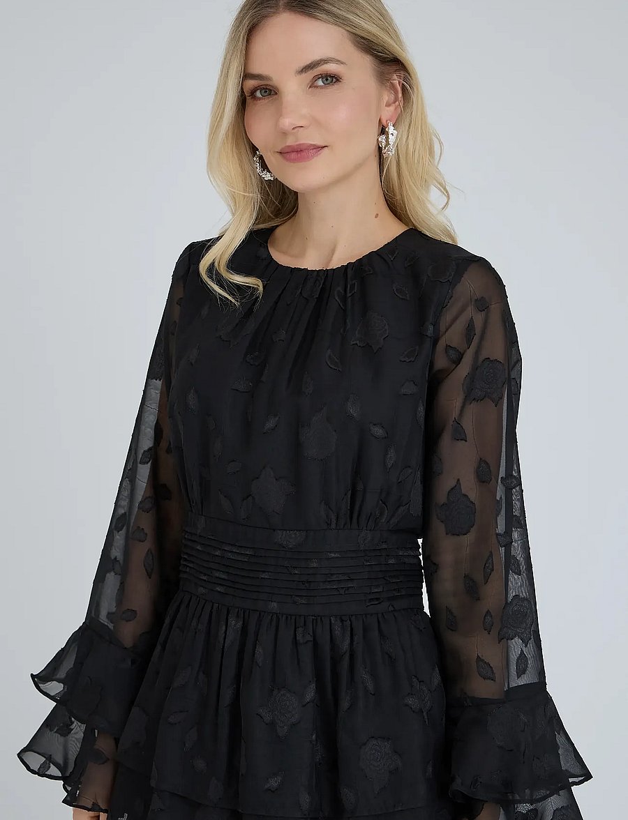 A-View - Lay dress - party dresses - black - 4