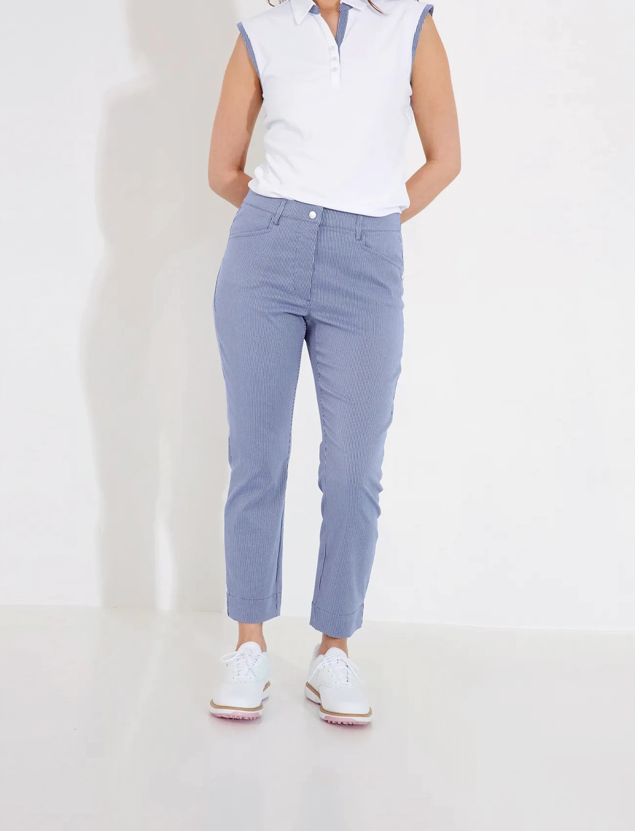 Abacus Lds Bovey 7/8 Trousers - Navy - 34 1