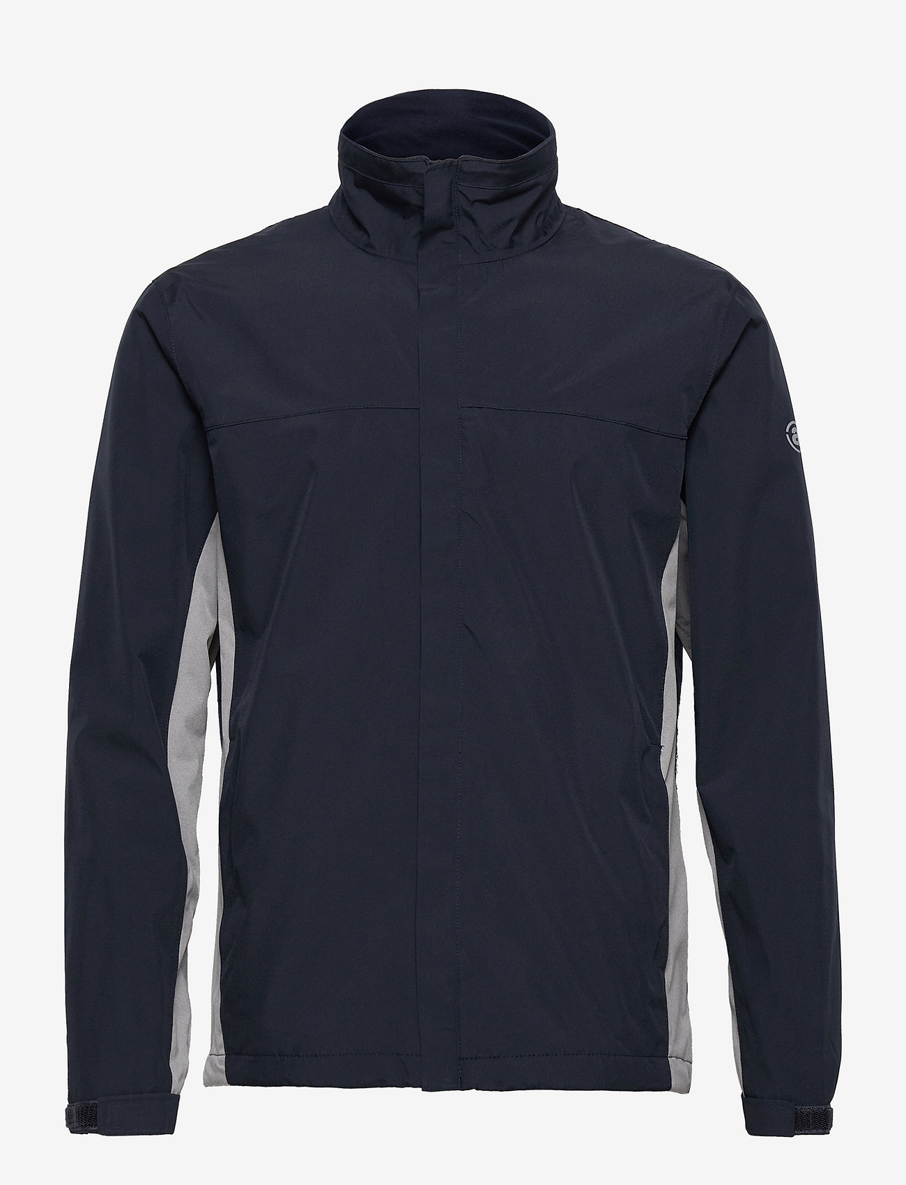 Abacus - Mens Pines rain jacket - kurtki golfowe - navy/lt.grey - 0