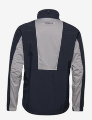 Abacus - Mens Pines rain jacket - golftakit - navy/lt.grey - 1