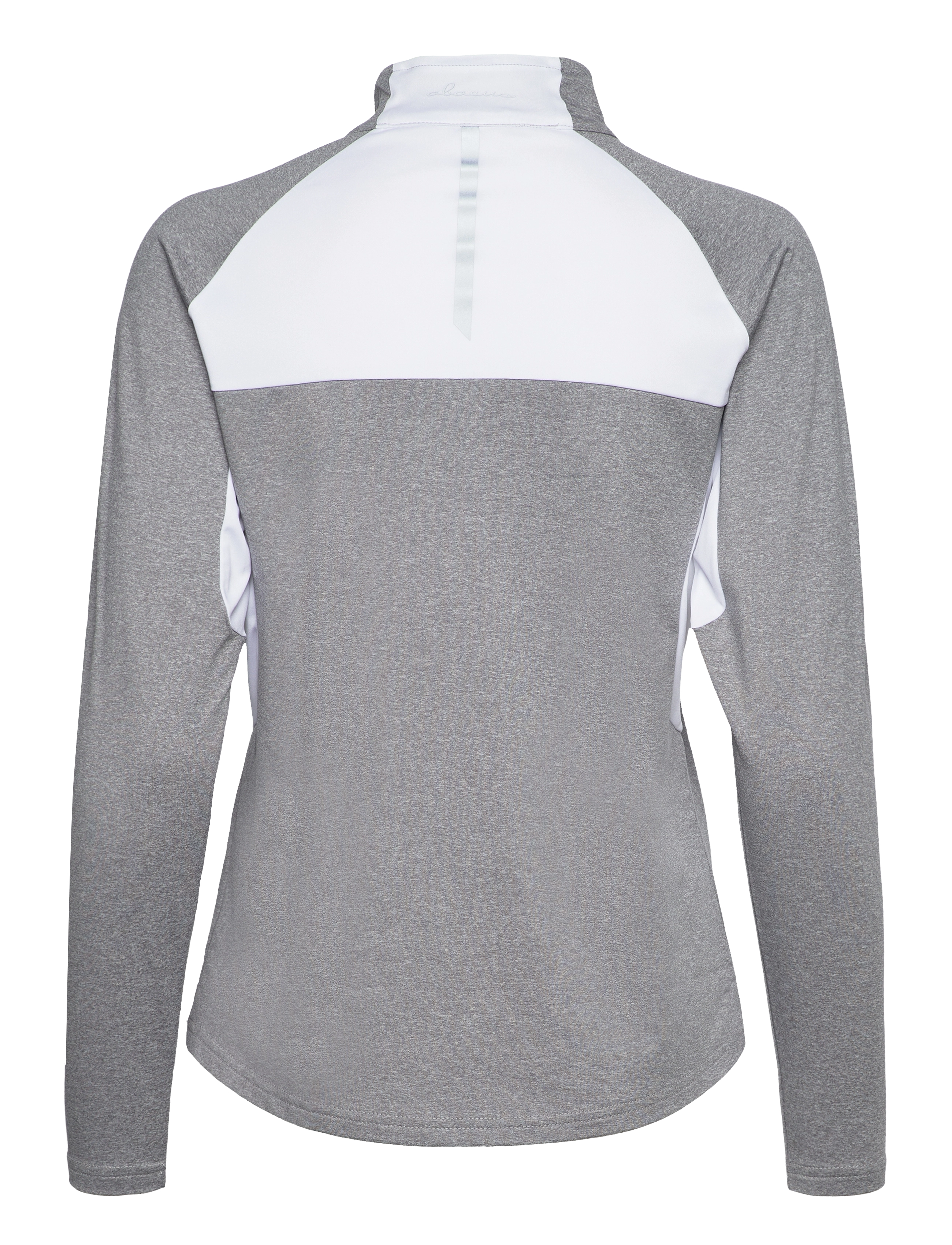 Abacus - Lds Pines halfzip fleece - langermede topper - lt.greymelange - 1