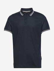 Abacus - Mens Pines polo - short-sleeved polos - navy - 0
