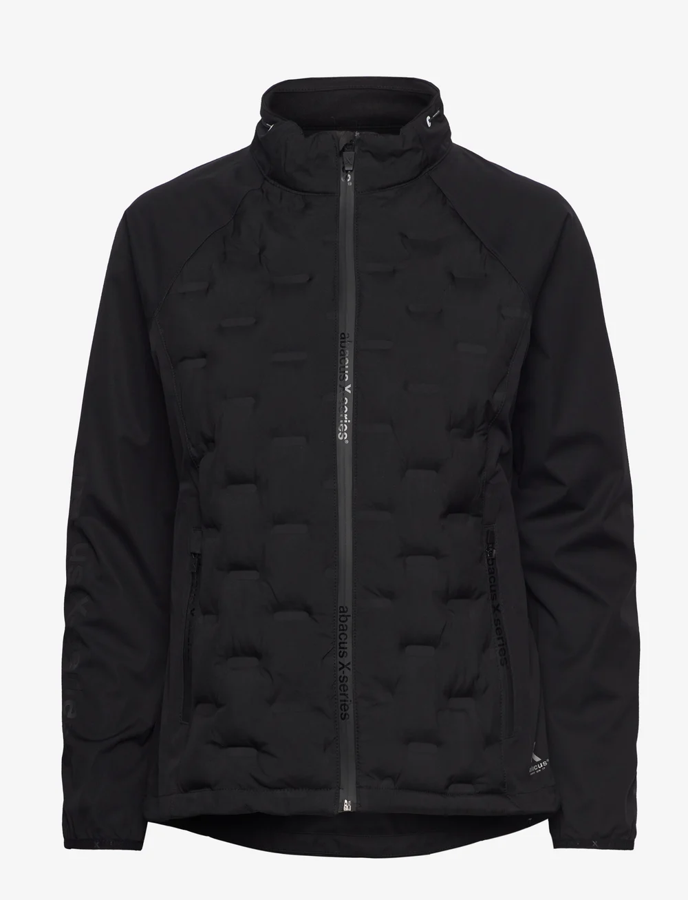 Abacus - Lds PDX waterproof jacket - golfjakker - black - 0