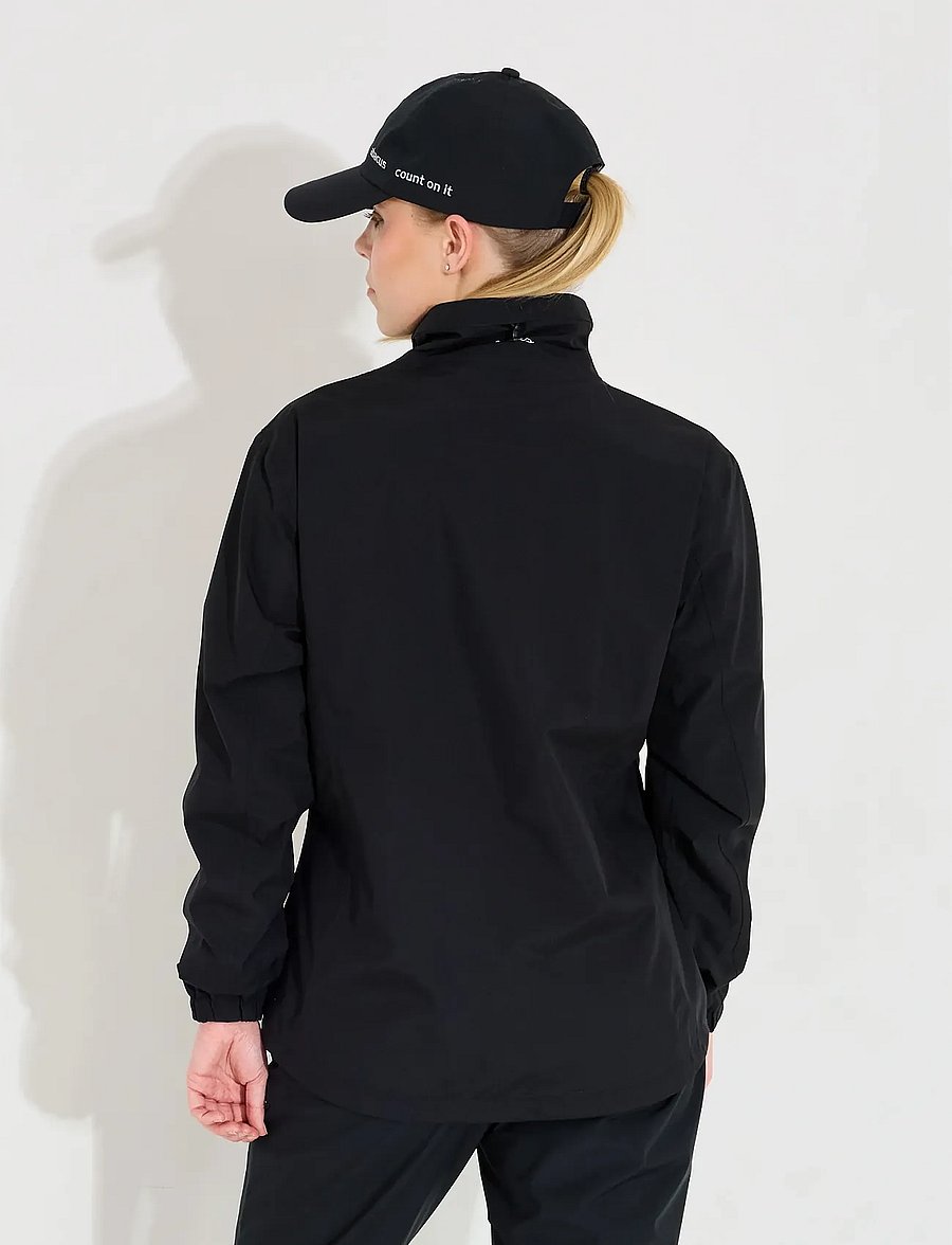 Abacus - Lds Links stretch rainjacket - outdoor - black - 2