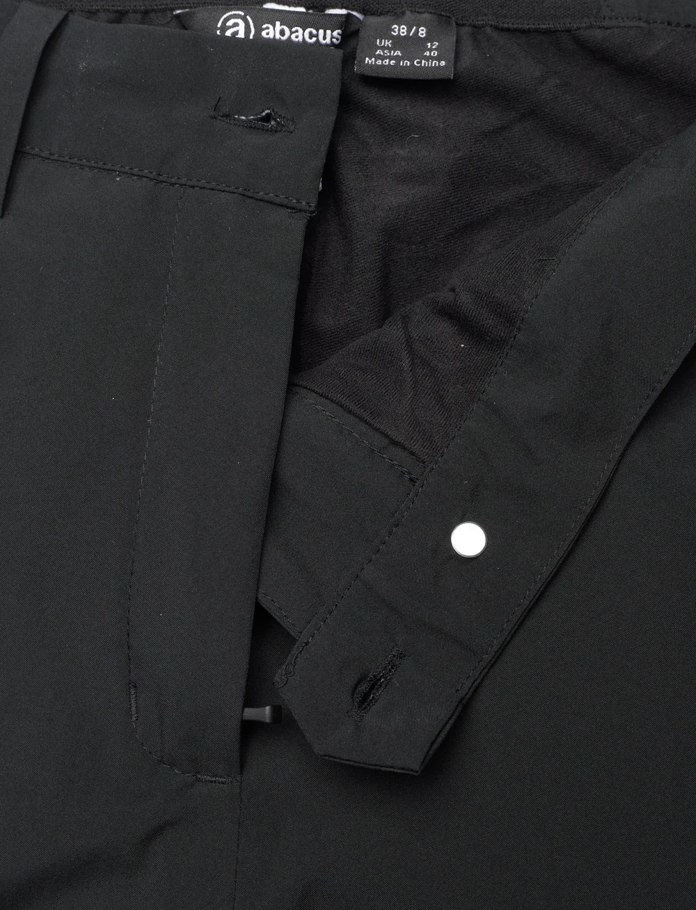 Abacus - Lds Links warm waterproof trousers - golfbyxor - black - 3