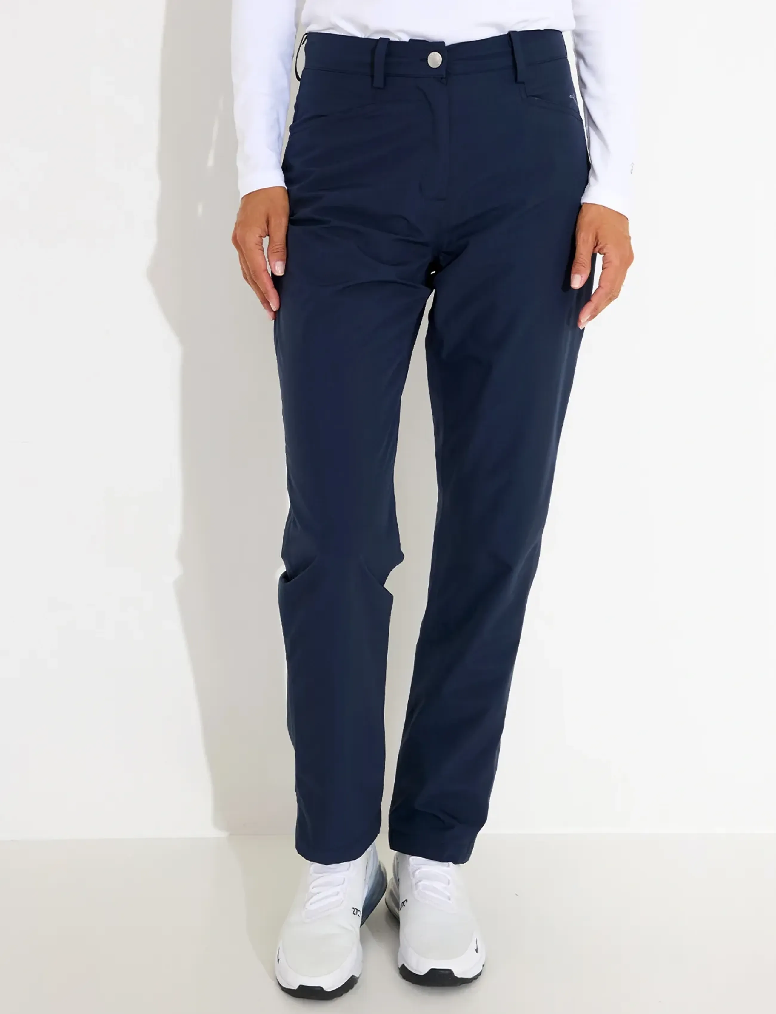 Abacus Lds Links Warm Waterproof Trousers, 34, Sport, Marineblau - Sport Pants, Frauen