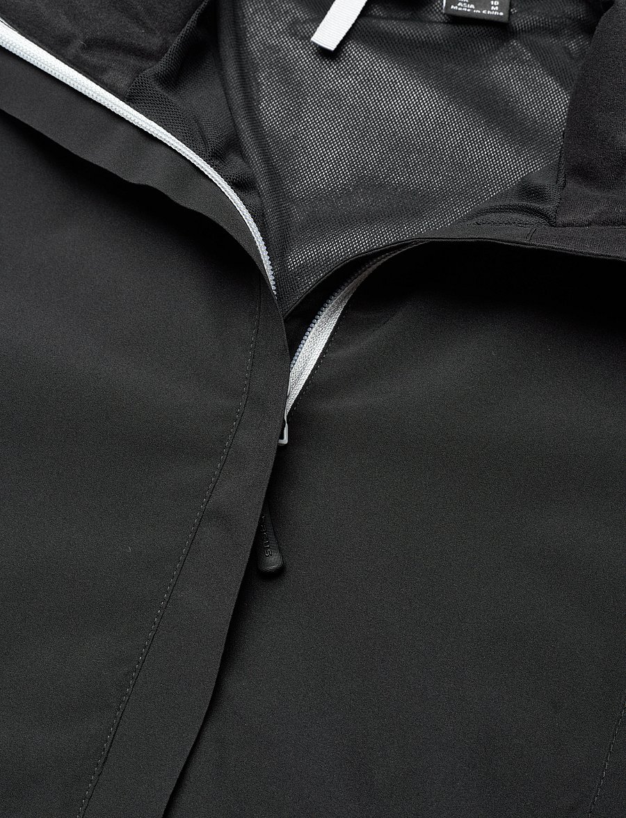 Abacus - Lds Links stretch rainjacket - golfjackor - black - 2