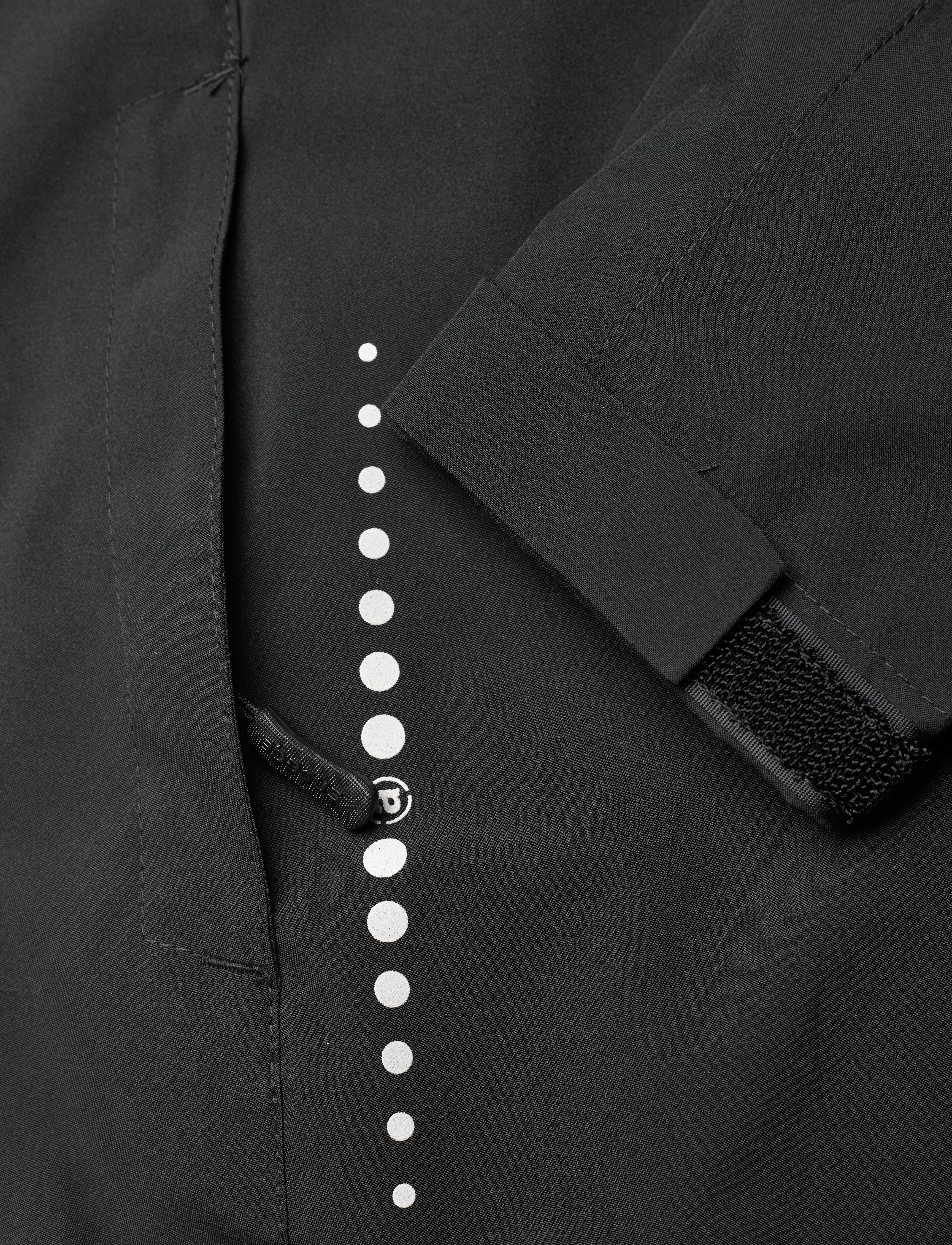 Abacus - Lds Links stretch rainjacket - rain coats - black - 3