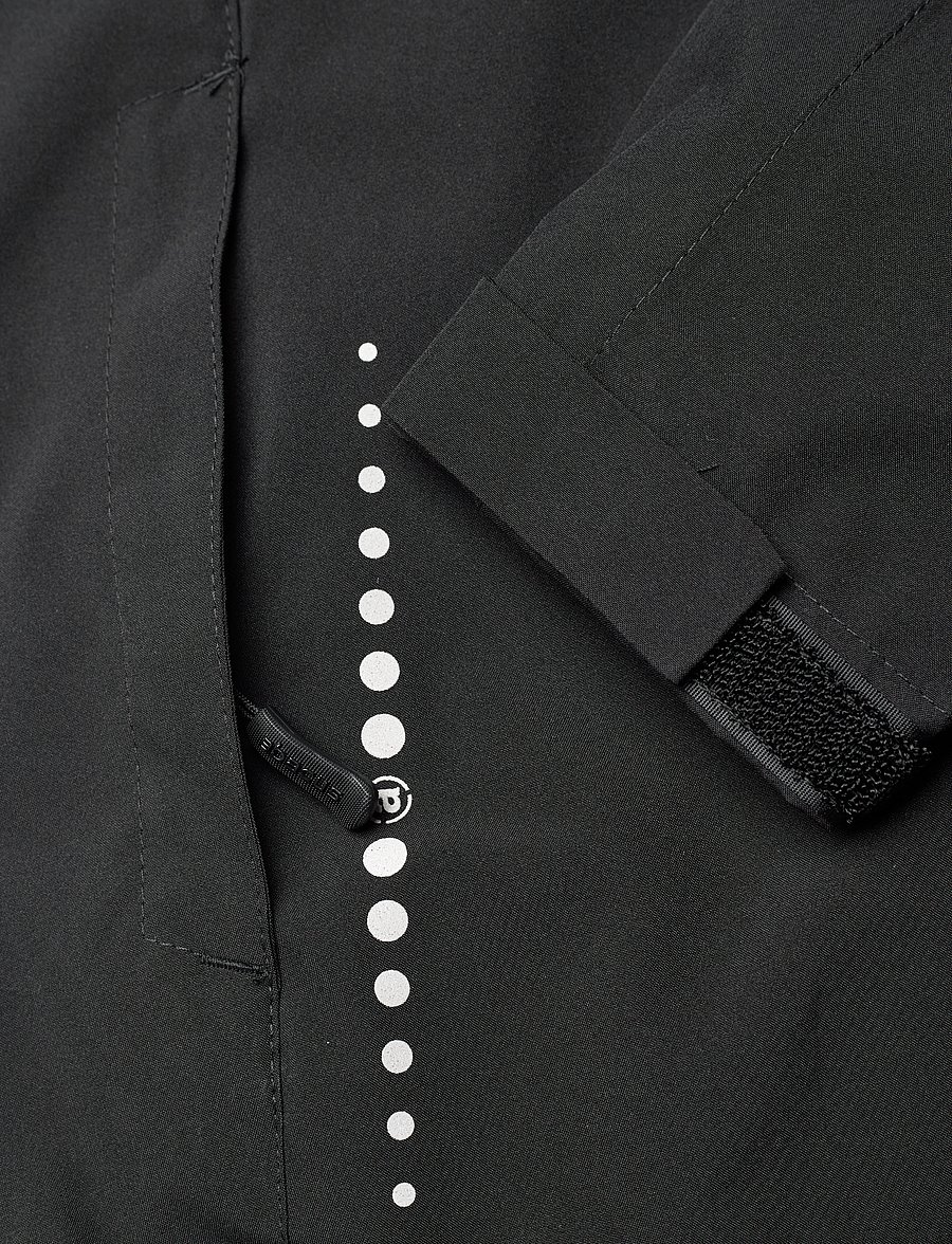 Abacus - Lds Links stretch rainjacket - golfjackor - black - 3