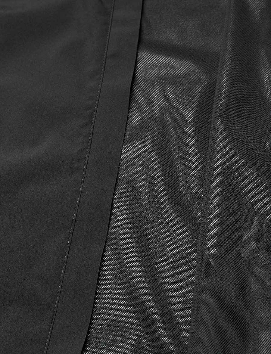 Abacus - Lds Links stretch rainjacket - golfjackor - black - 4