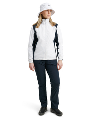 Abacus - Lds Links stretch rainjacket - golf jackets - white/navy - 2