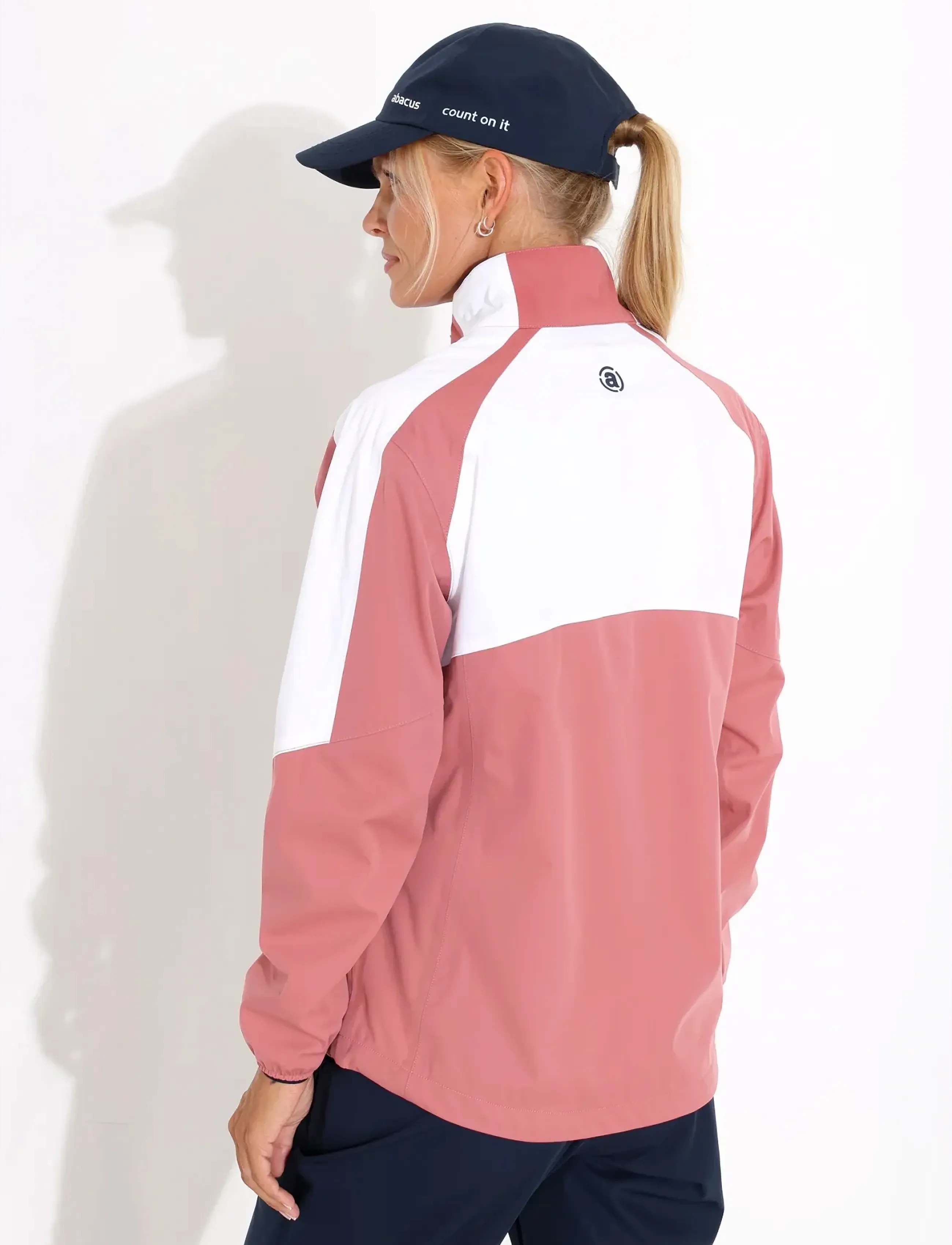 Abacus - Lds Bounce rainjacket - rain jackets - dusty rose - 2