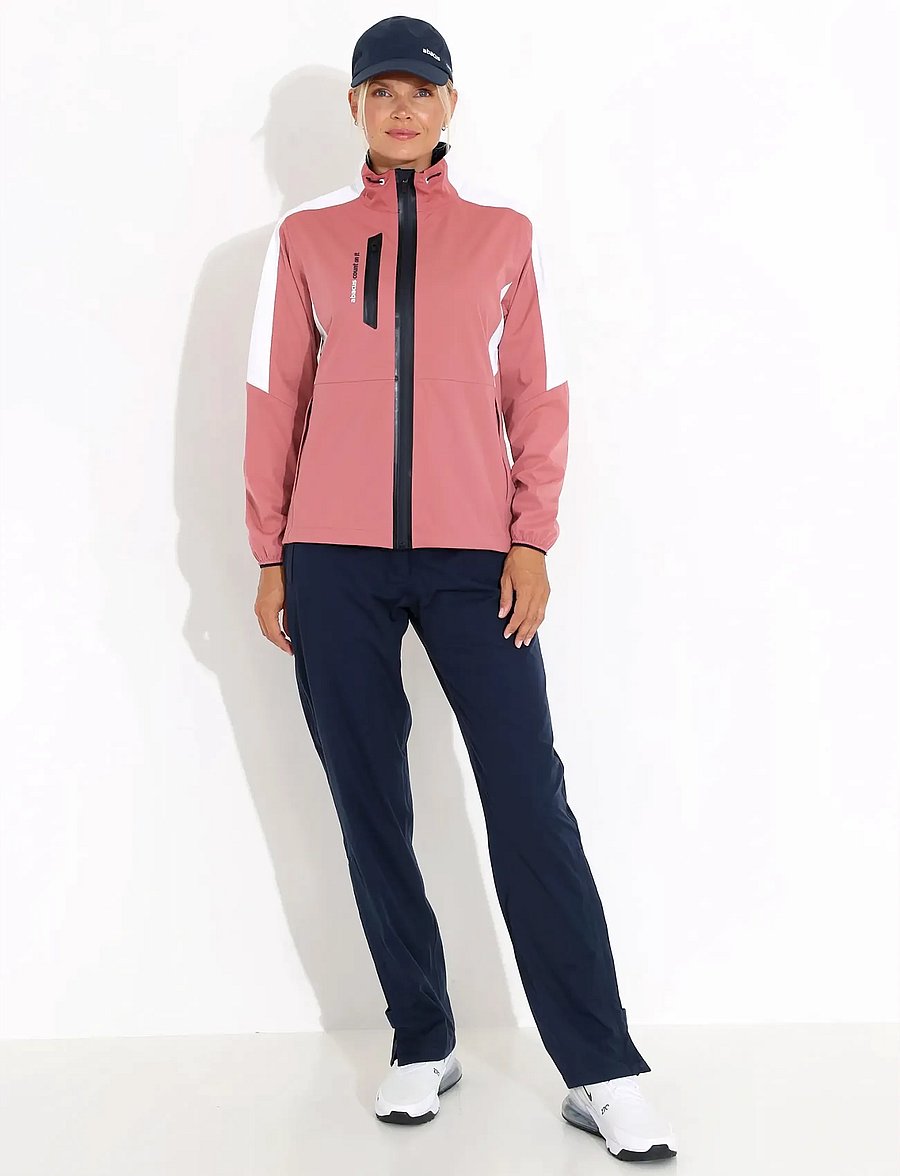 Abacus - Lds Bounce rainjacket - vestes de golf - dusty rose - 3