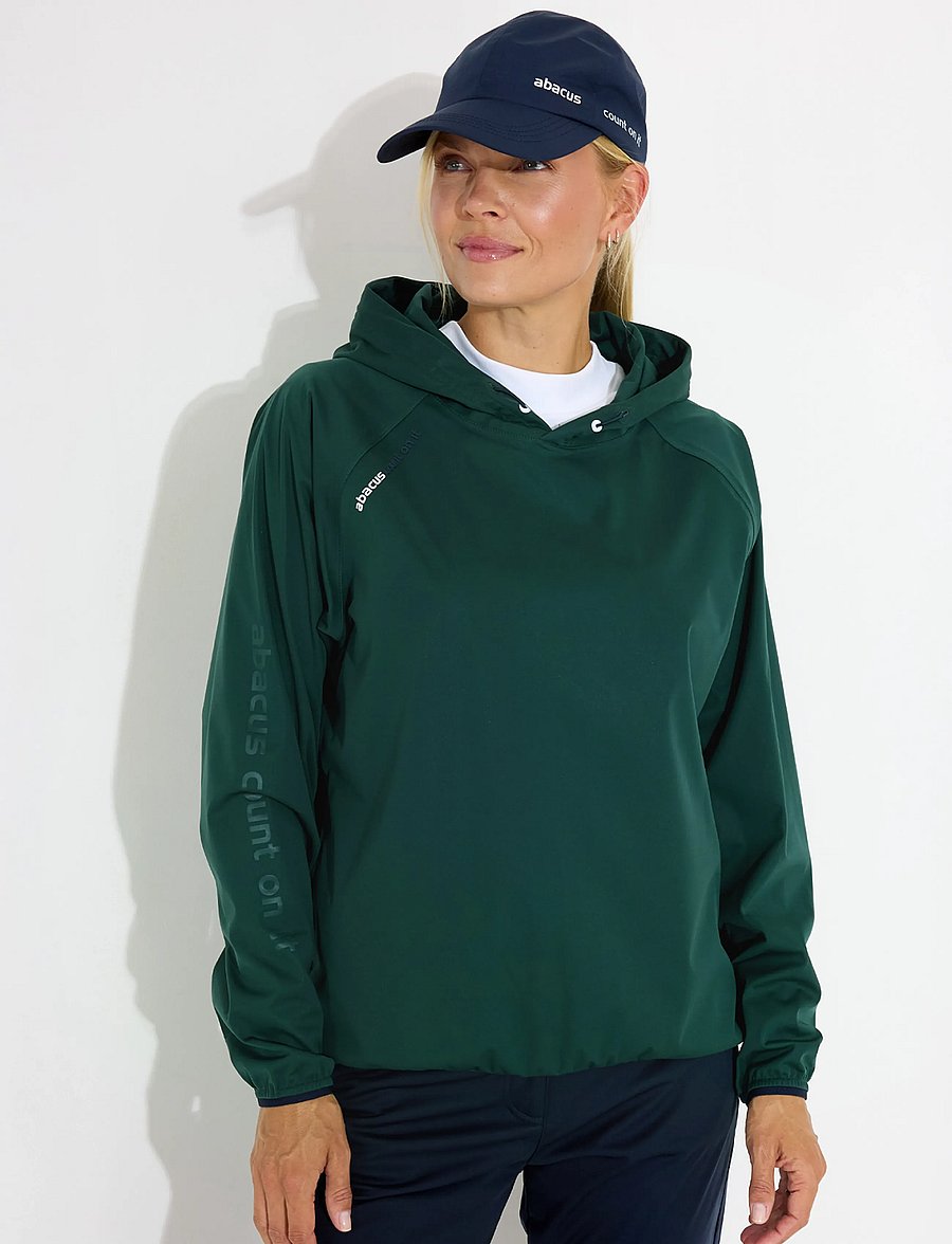 Abacus - Lds Bounce waterproof hoodie - kapuutsiga dressipluusid - course green - 0