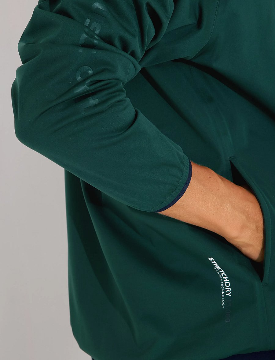 Abacus - Lds Bounce waterproof hoodie - kapuutsiga dressipluusid - course green - 5