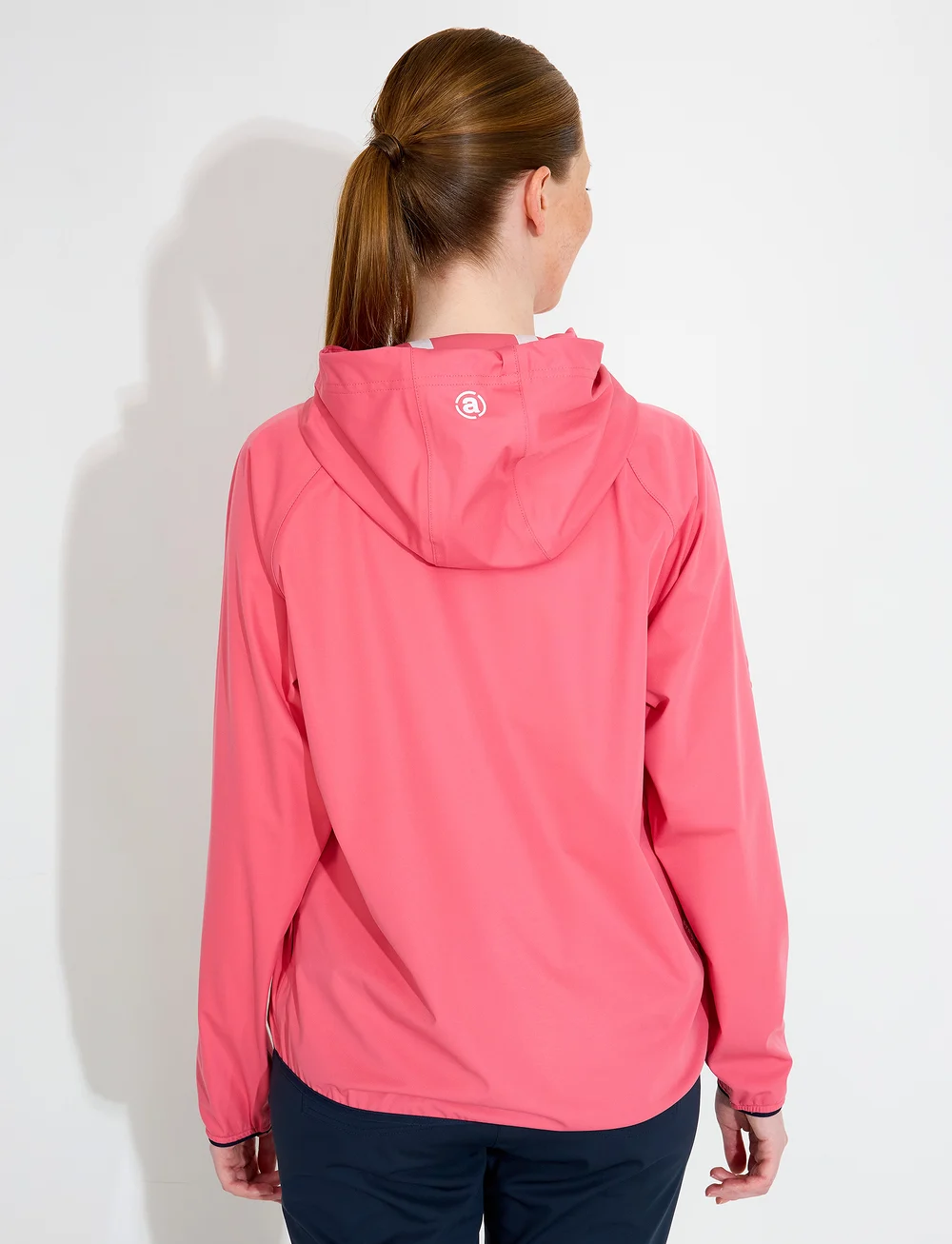 Abacus - Lds Bounce waterproof hoodie - huvtröjor - lipstick - 2