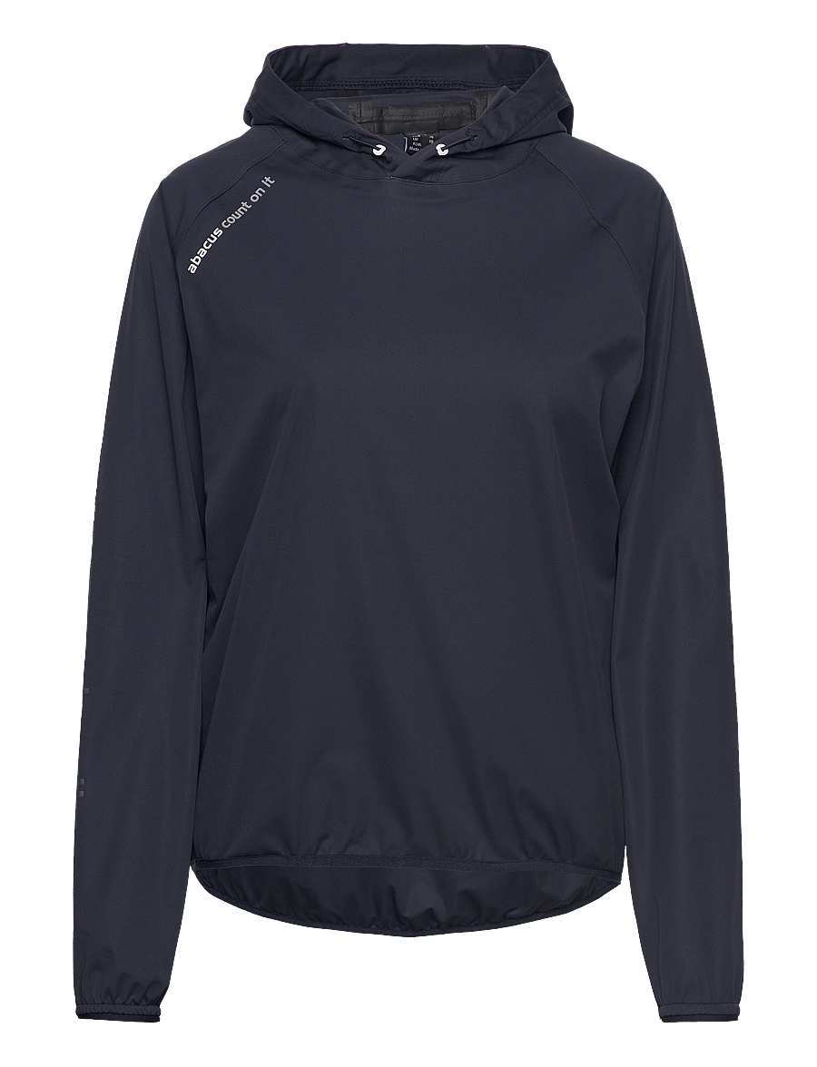 Abacus - Lds Bounce waterproof hoodie - huvtröjor - navy - 1