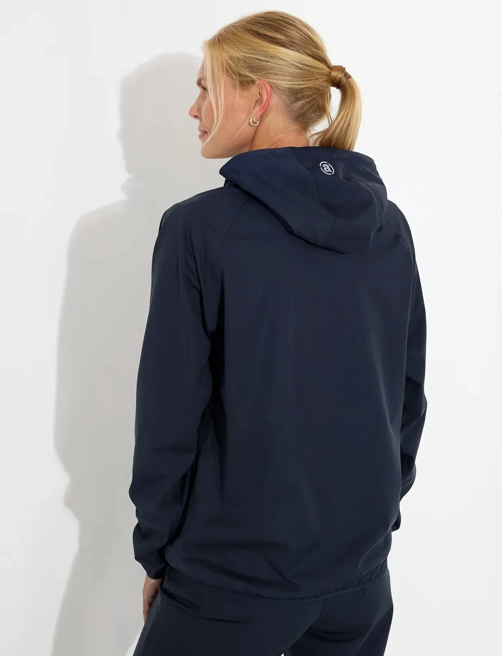 Abacus - Lds Bounce waterproof hoodie - toppar - navy - 3