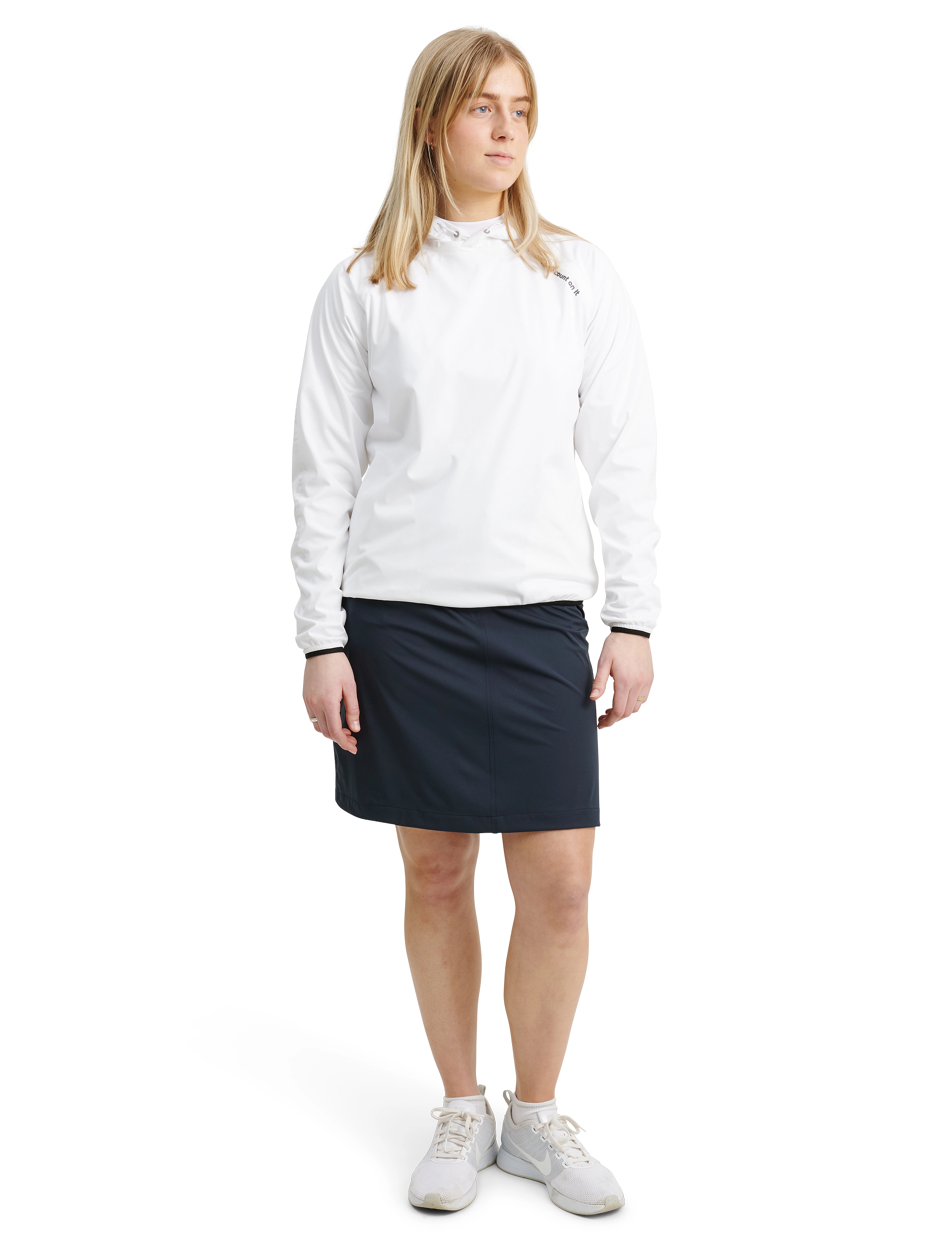 Abacus - Lds Bounce waterproof hoodie - yläosat - white - 0