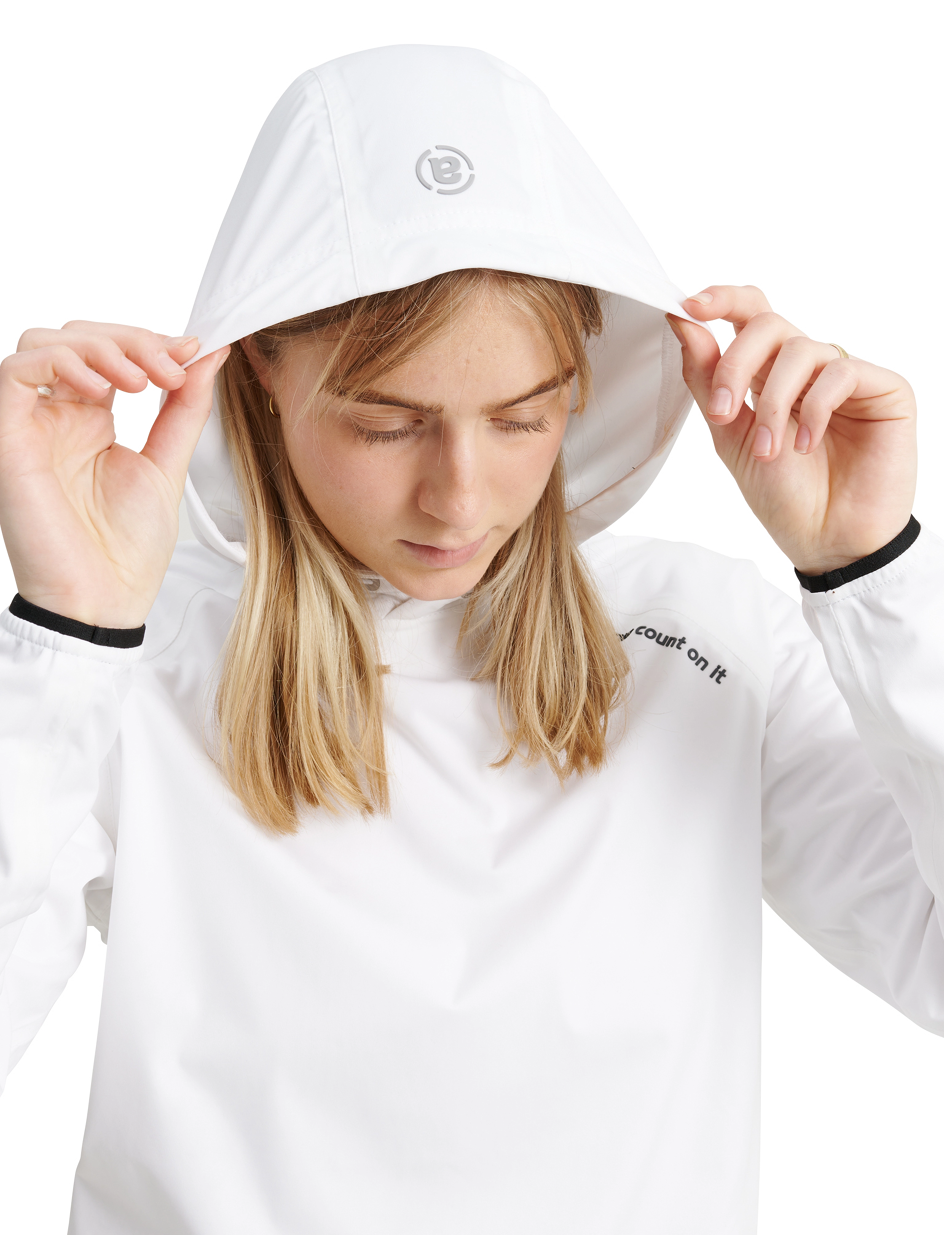 Abacus - Lds Bounce waterproof hoodie - yläosat - white - 5