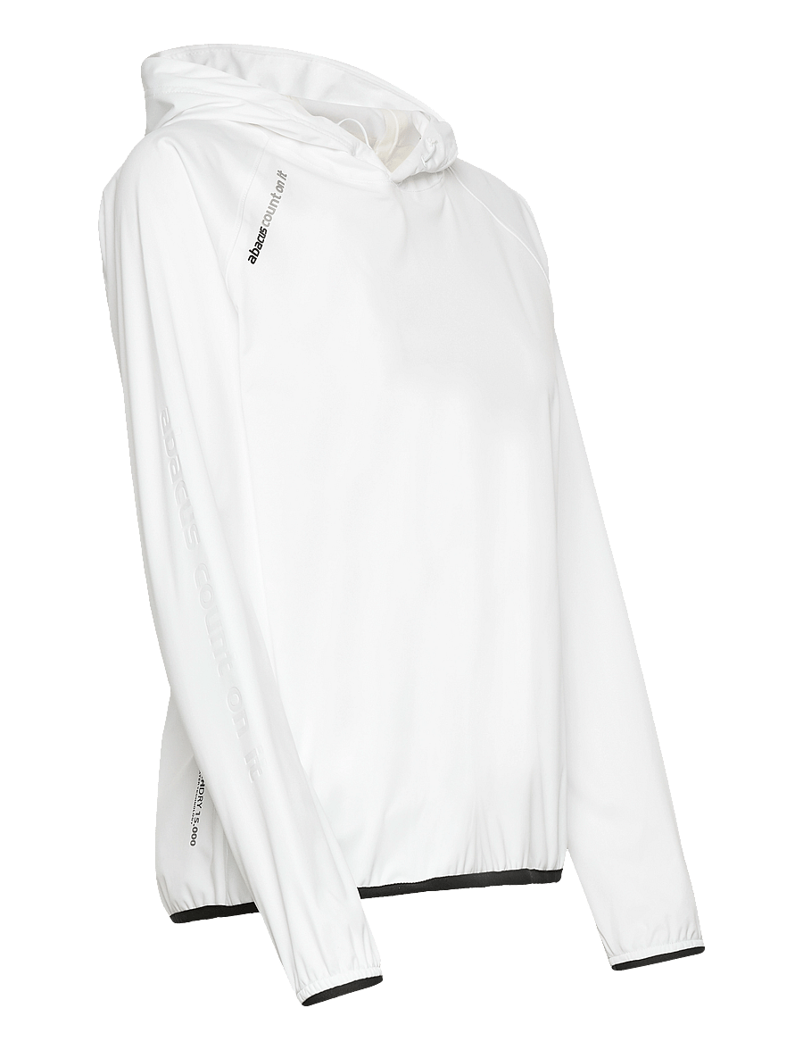 Abacus - Lds Bounce waterproof hoodie - yläosat - white - 3