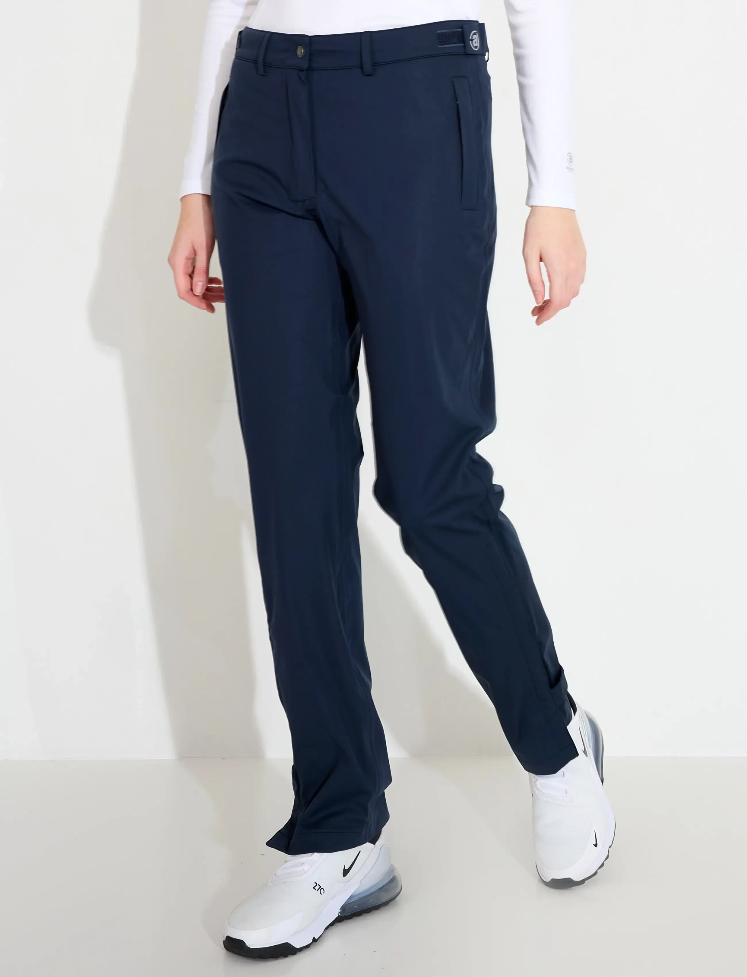 Abacus Lds Bounce raintrousers - Golfo kelnės - NAVY / navy