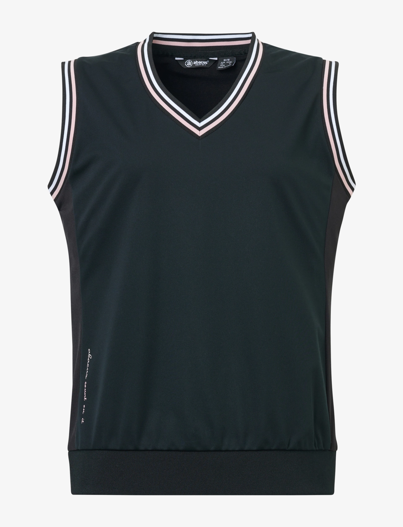 Abacus - Lds Dornoch hybrid vest - black/begonia - 1