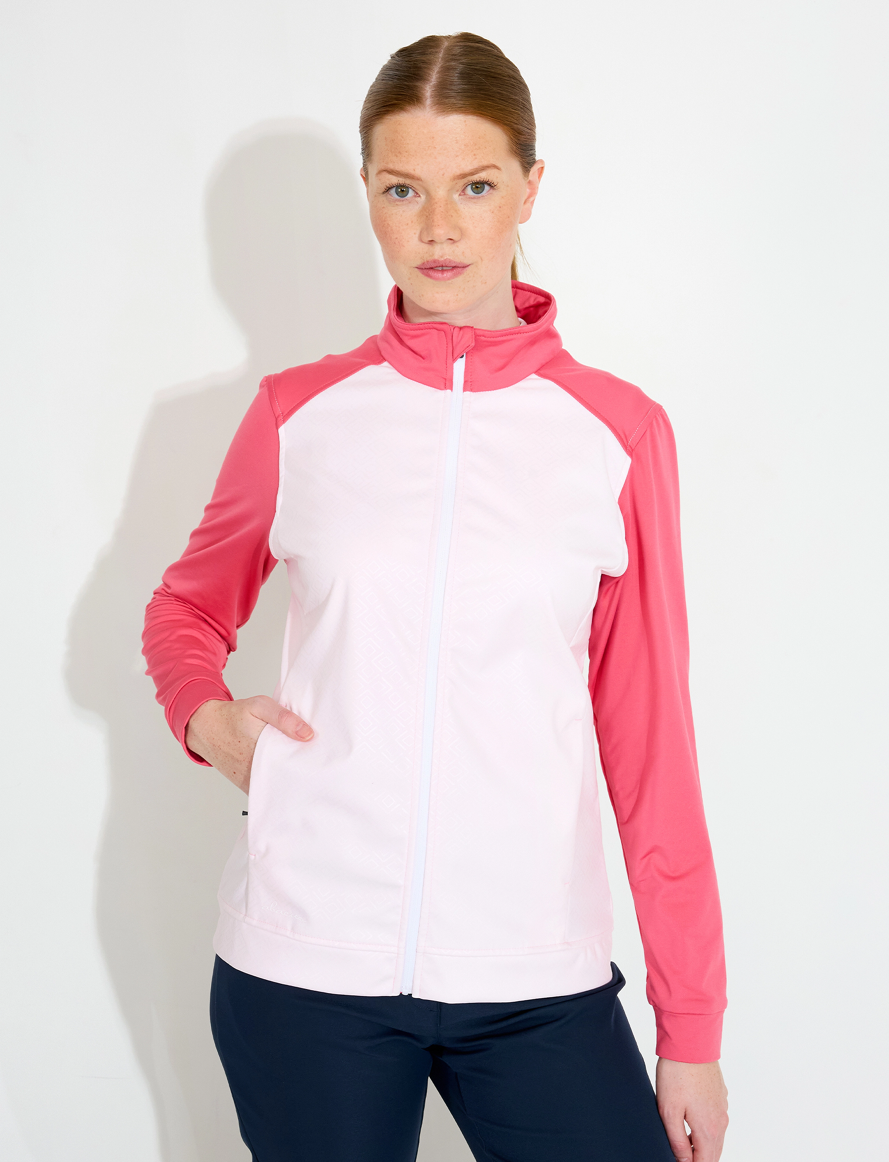 Abacus Lds Kingsbarns Hybrid Jkt, S, Pink, Sport Jackets > Sport Golf Jackets, Dame