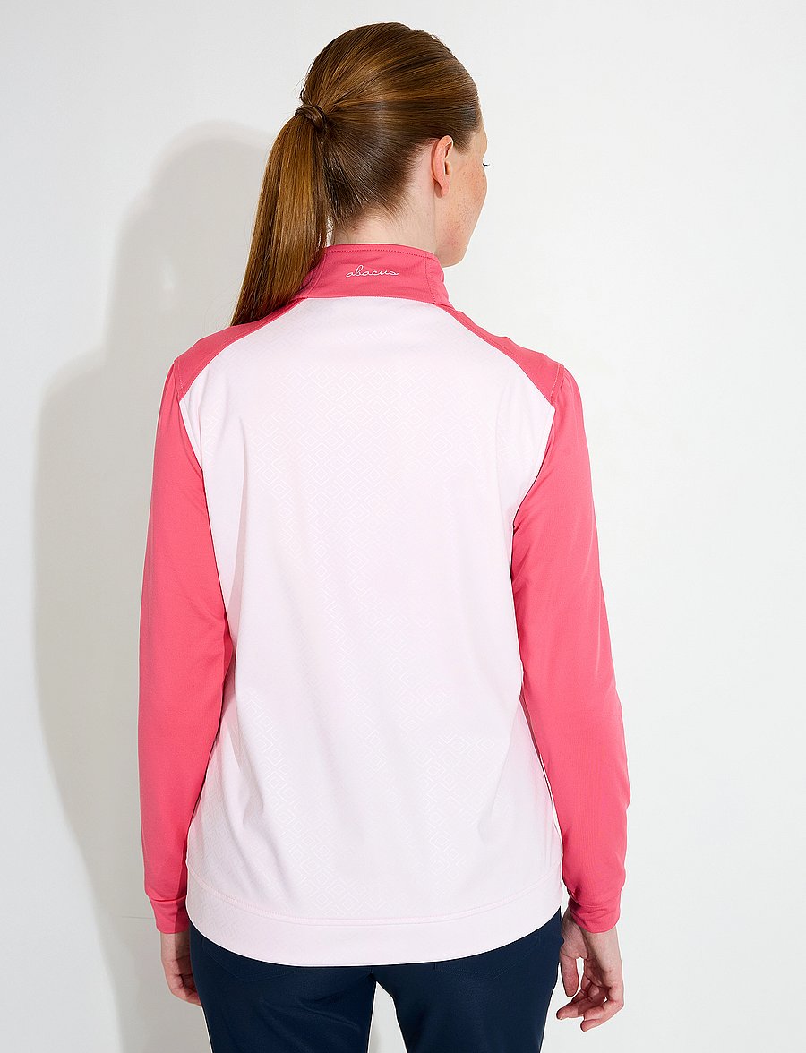 Abacus - Lds Kingsbarns hybrid jkt - golf-jacken - lt.pink - 2