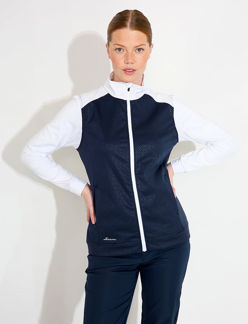 Abacus - Lds Kingsbarns hybrid jkt - vestes de golf - navy - 0
