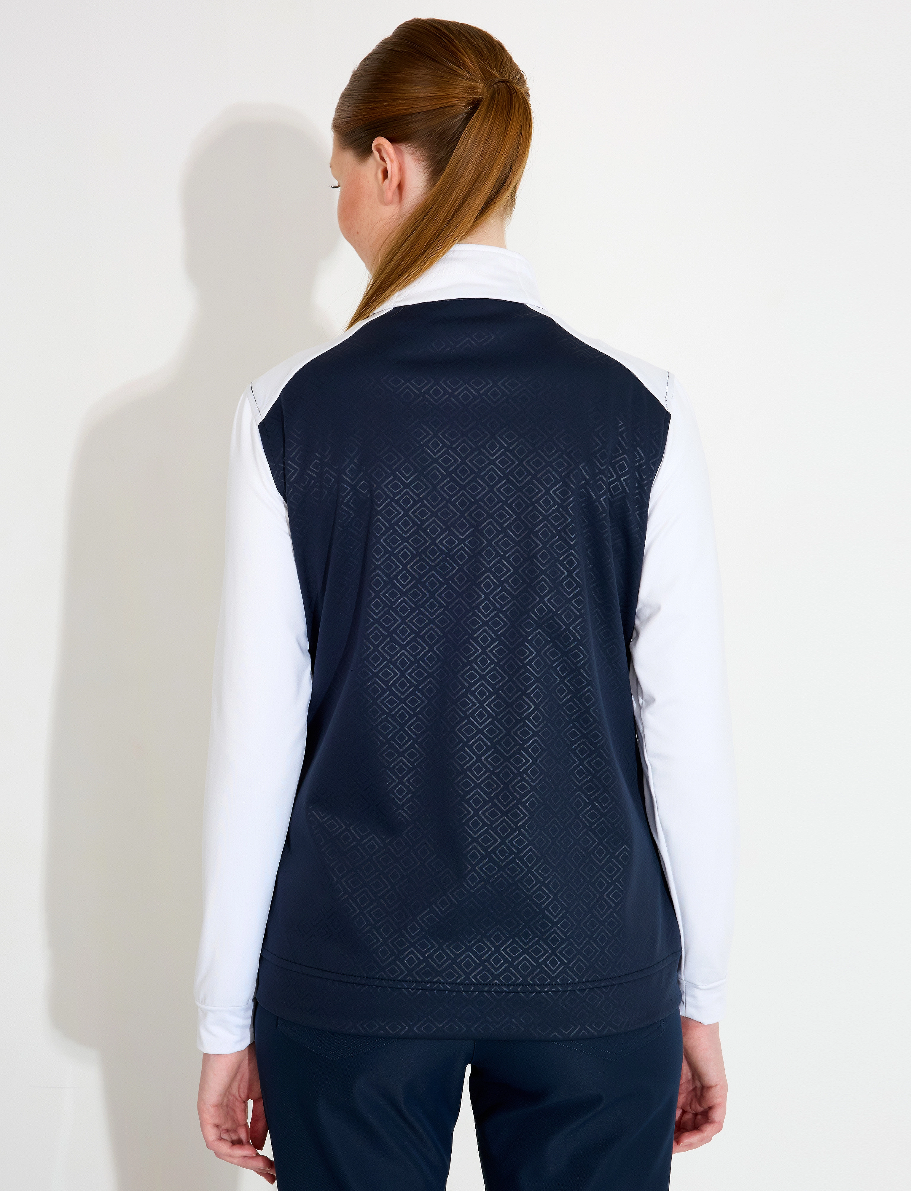 Abacus - Lds Kingsbarns hybrid jkt - golf-jacken - navy - 2
