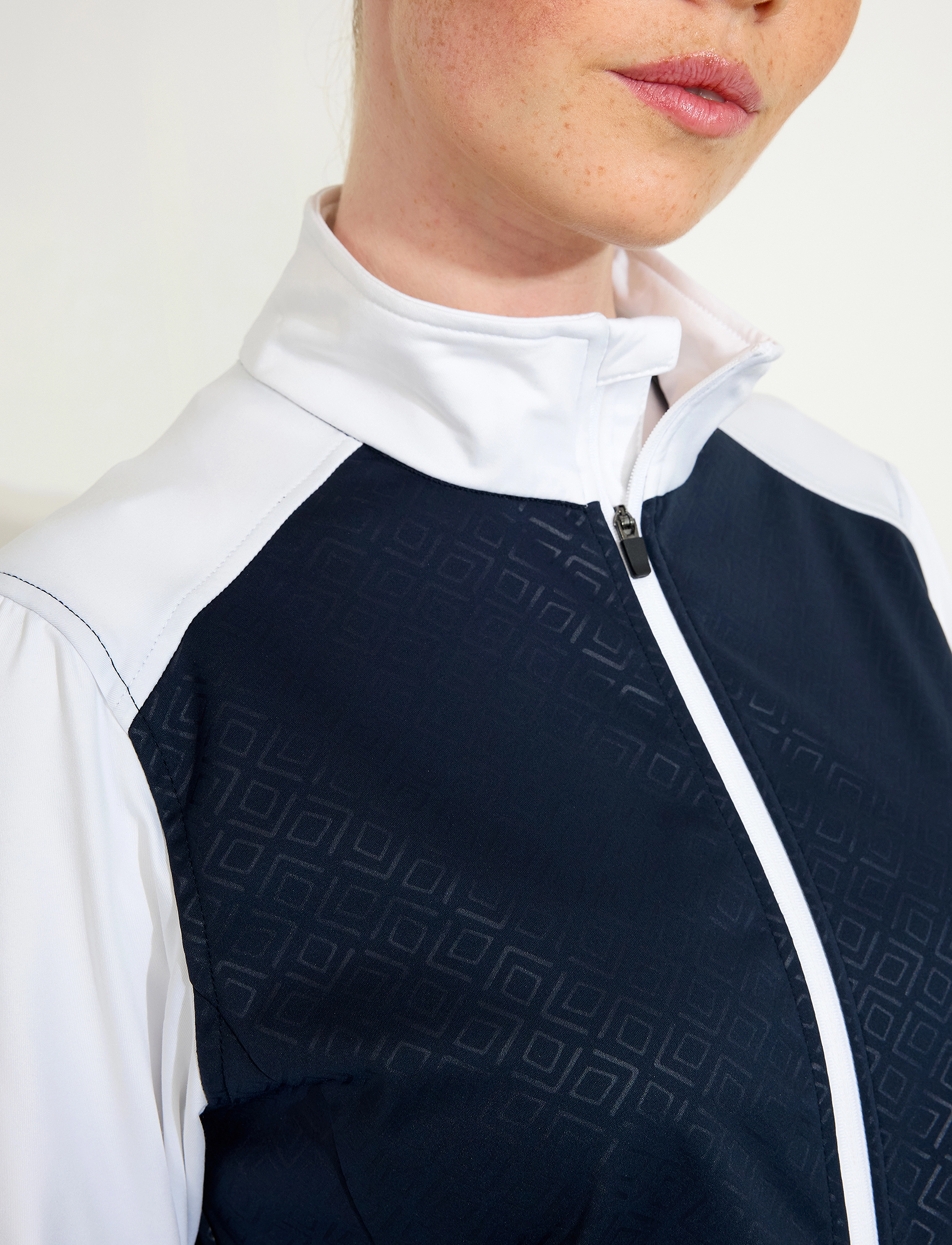 Abacus - Lds Kingsbarns hybrid jkt - golf-jacken - navy - 3