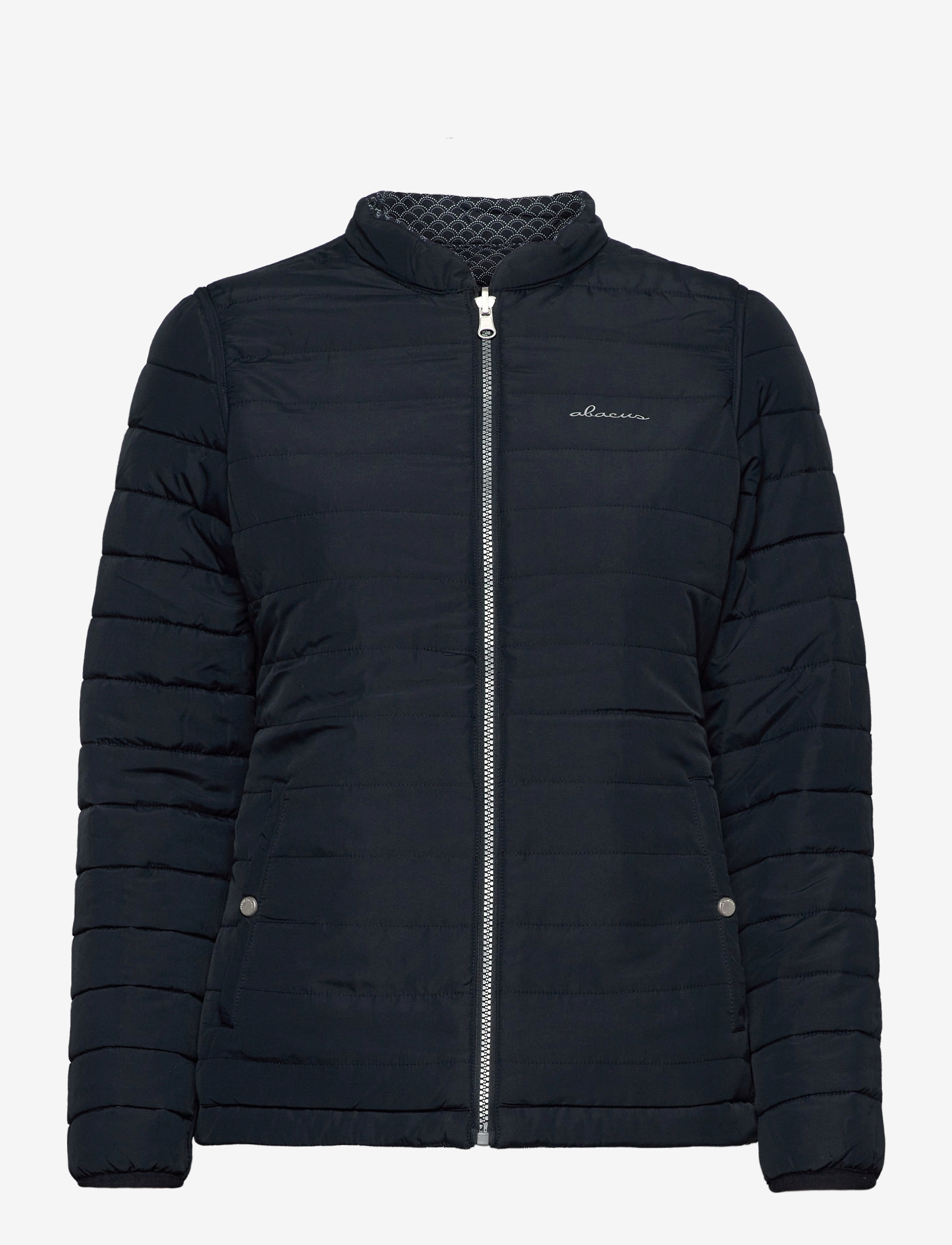 Abacus - Lds Etna padded reversible jkt - gefütterte & daunenjacken - navy - 2
