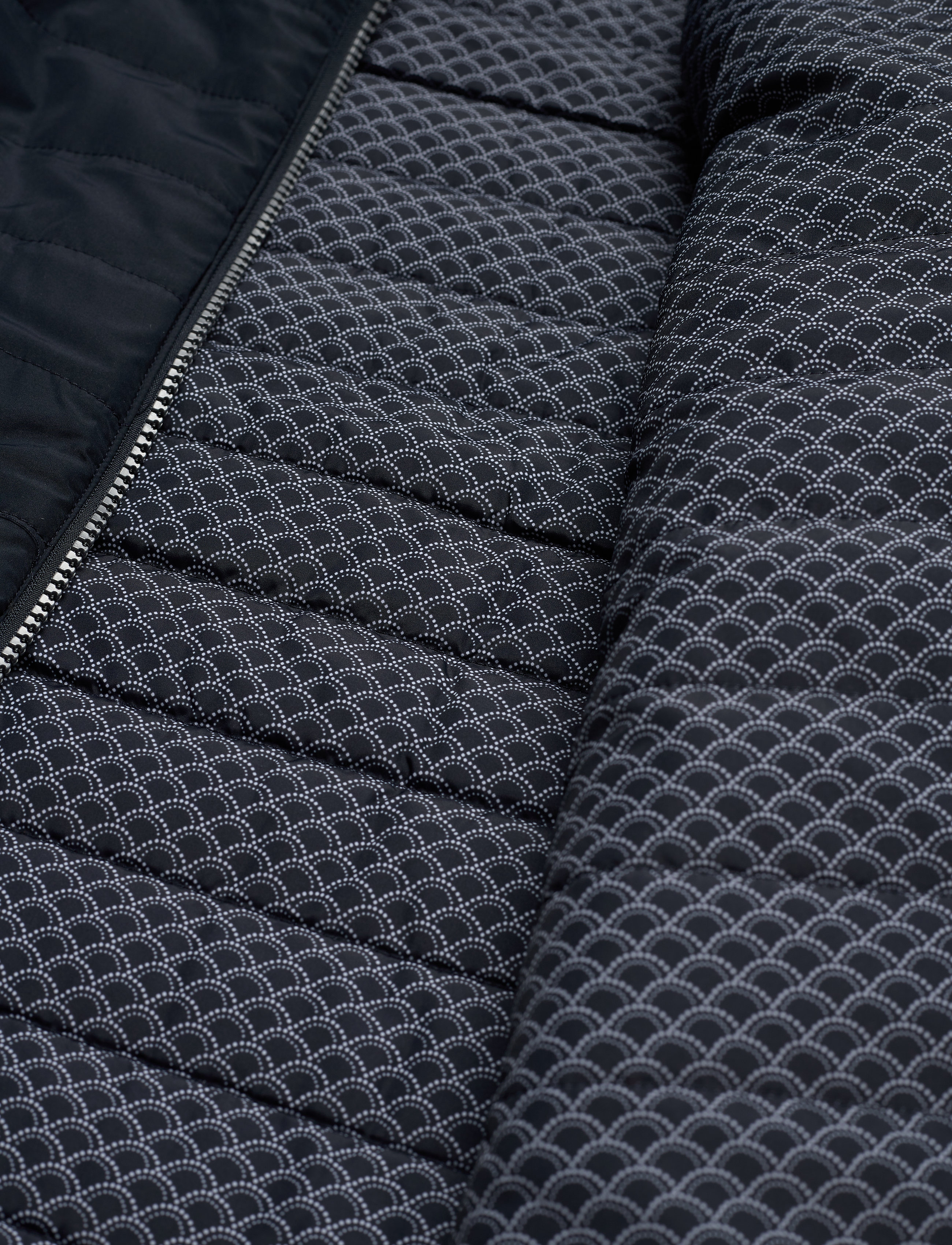 Abacus - Lds Etna padded reversible jkt - gefütterte & daunenjacken - navy - 5