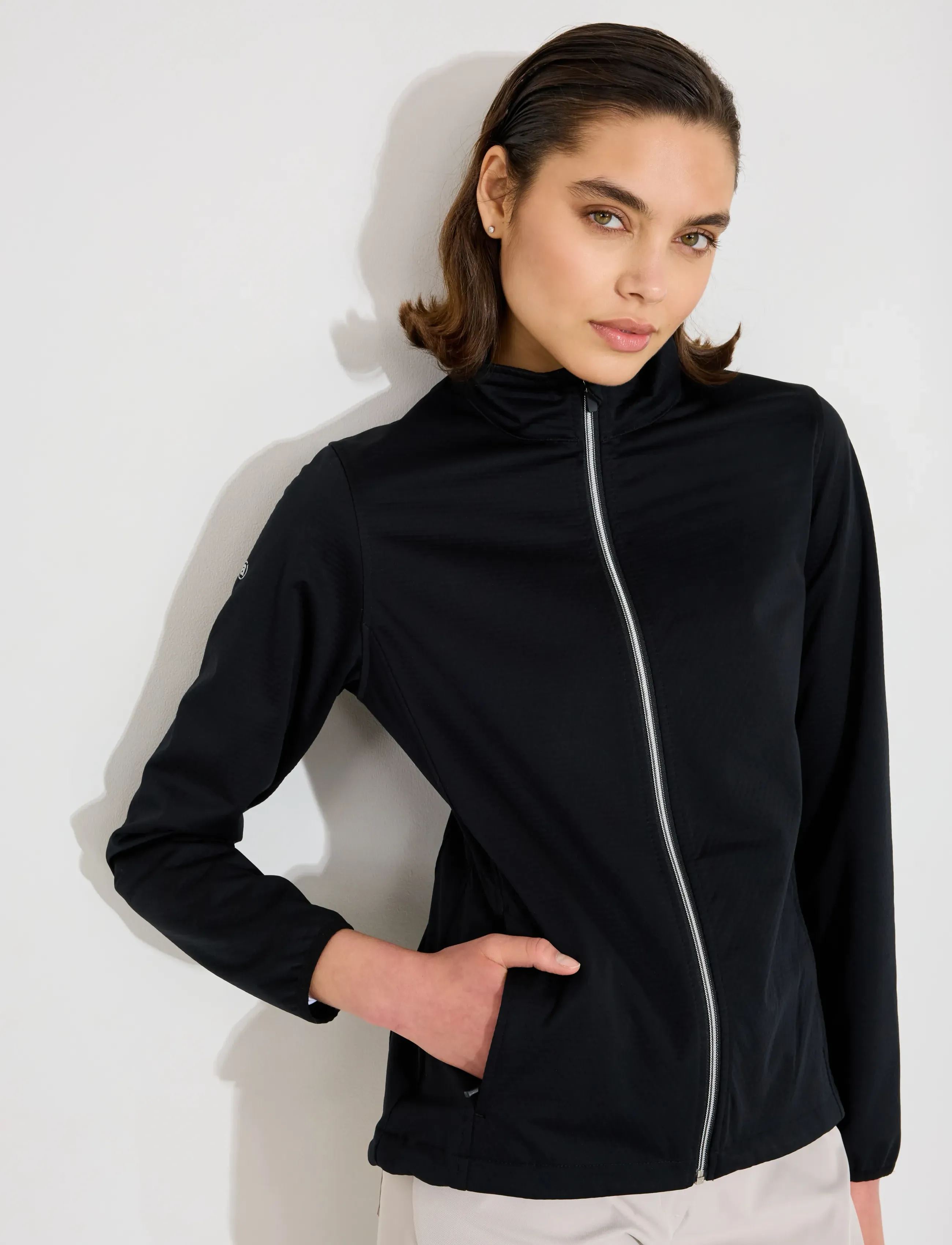 Abacus Lds Lytham Softshell Jacket, Kvinder, Softshell Jakke, Sort, Str: XS