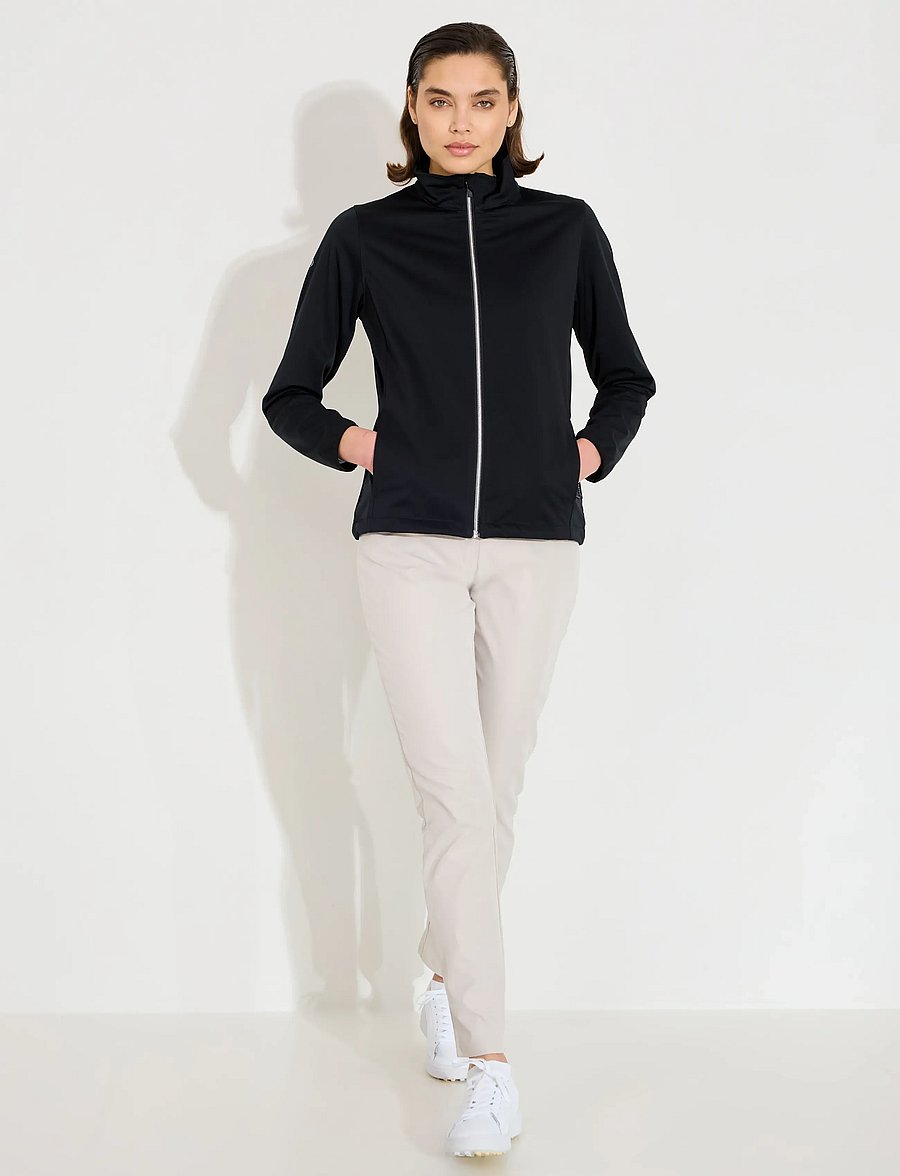 Abacus - Lds Lytham softshell jacket - golf-jacken - black - 4