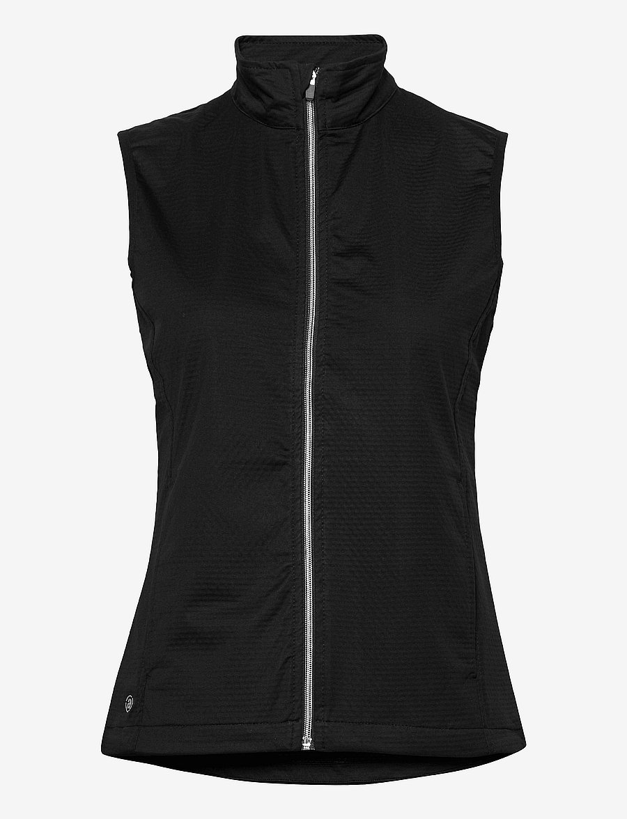 Abacus - Lds Lytham softshell vest - Õueriided - black - 0