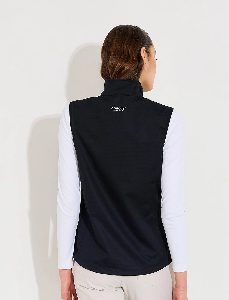 Abacus - Lds Lytham softshell vest - outdoor - black - 3