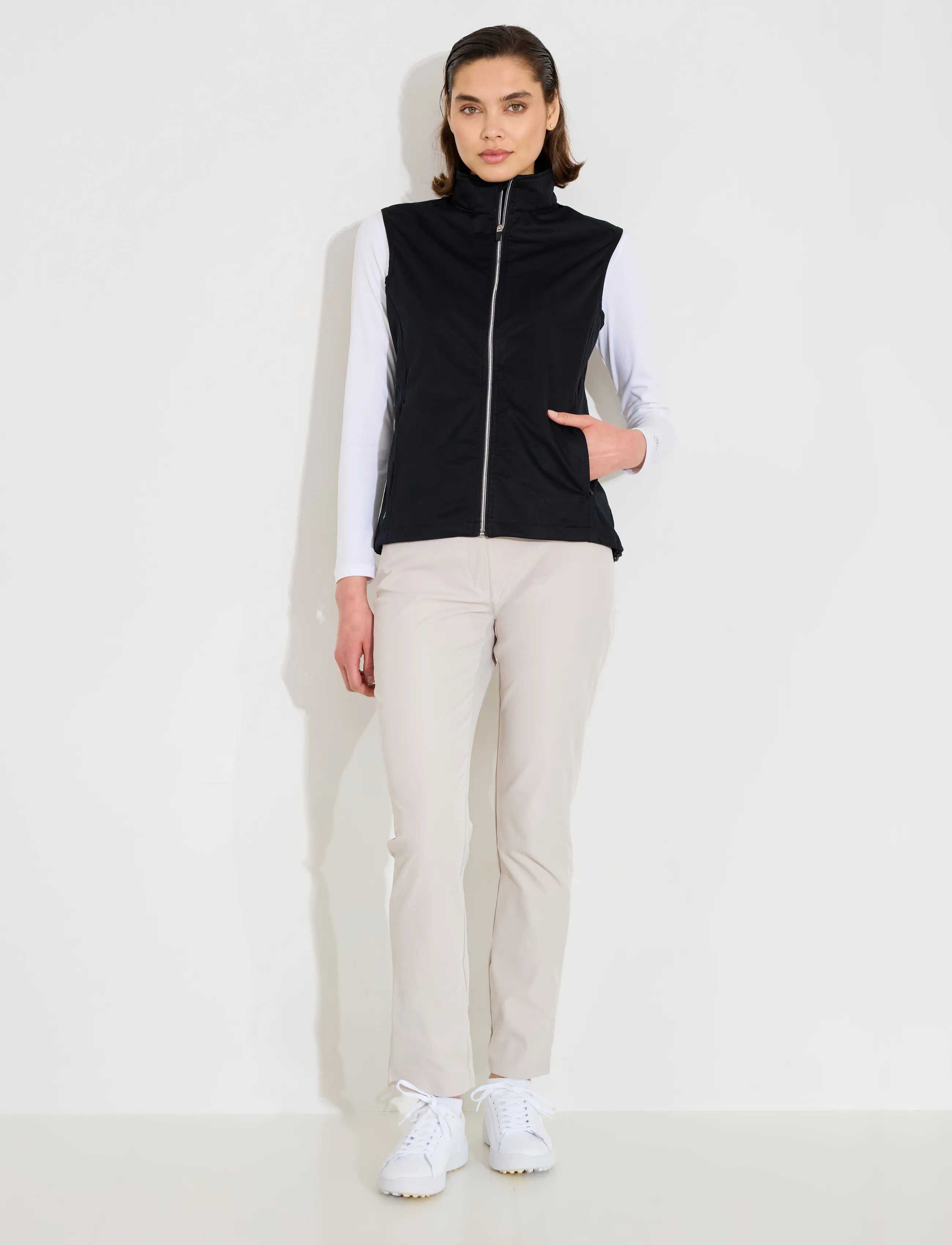 Abacus - Lds Lytham softshell vest - outdoor - black - 4