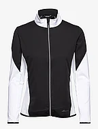 Lds Dornoch softshell hybrid jacket - BLACK/WHITE