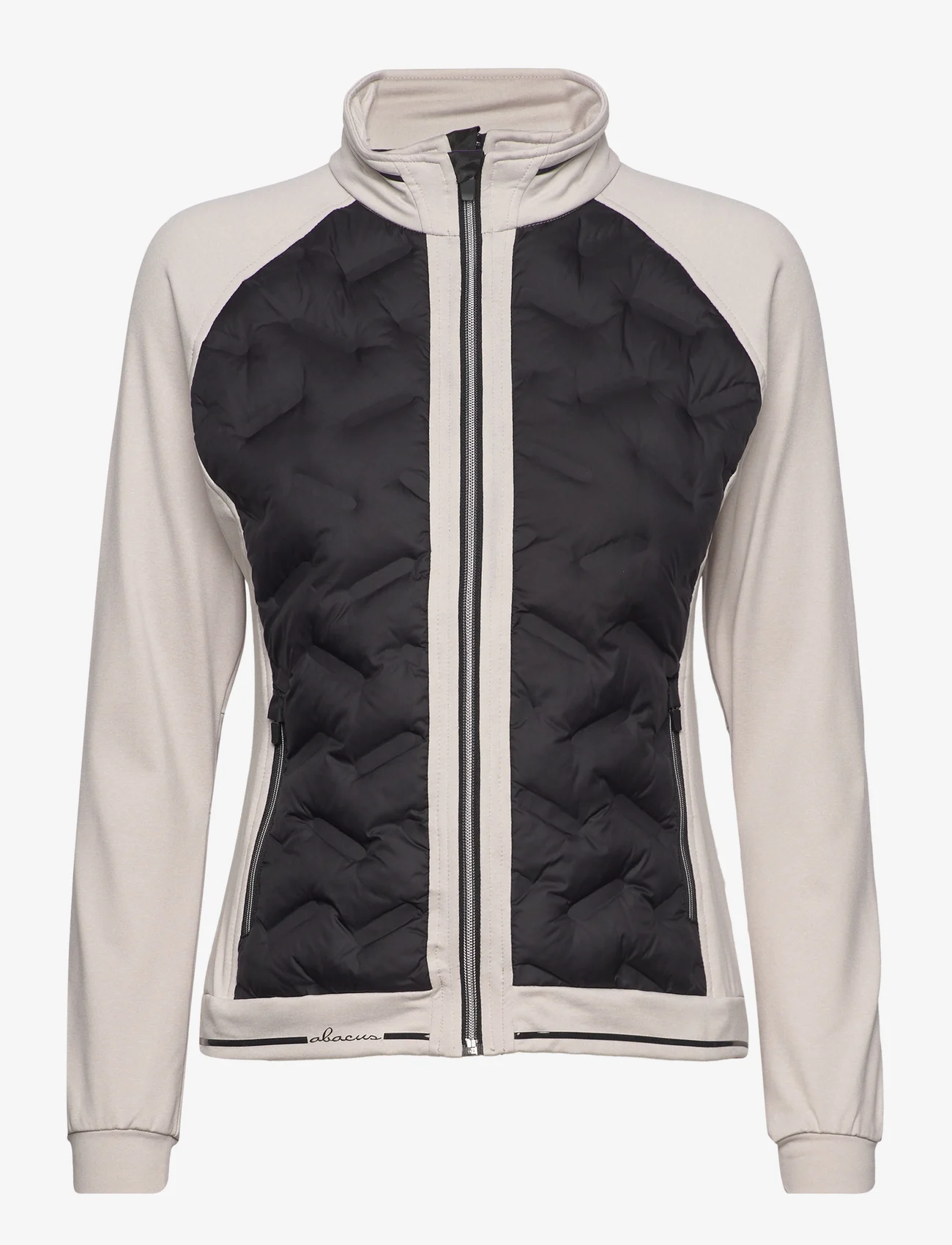 Abacus - Lds Grove hybrid jacket - golf jackets - black/stone - 0