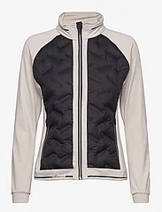 Abacus - Lds Grove hybrid jacket - golf jackets - black/stone - 0