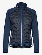 Lds Grove hybrid jacket - PEACOCK BLUE