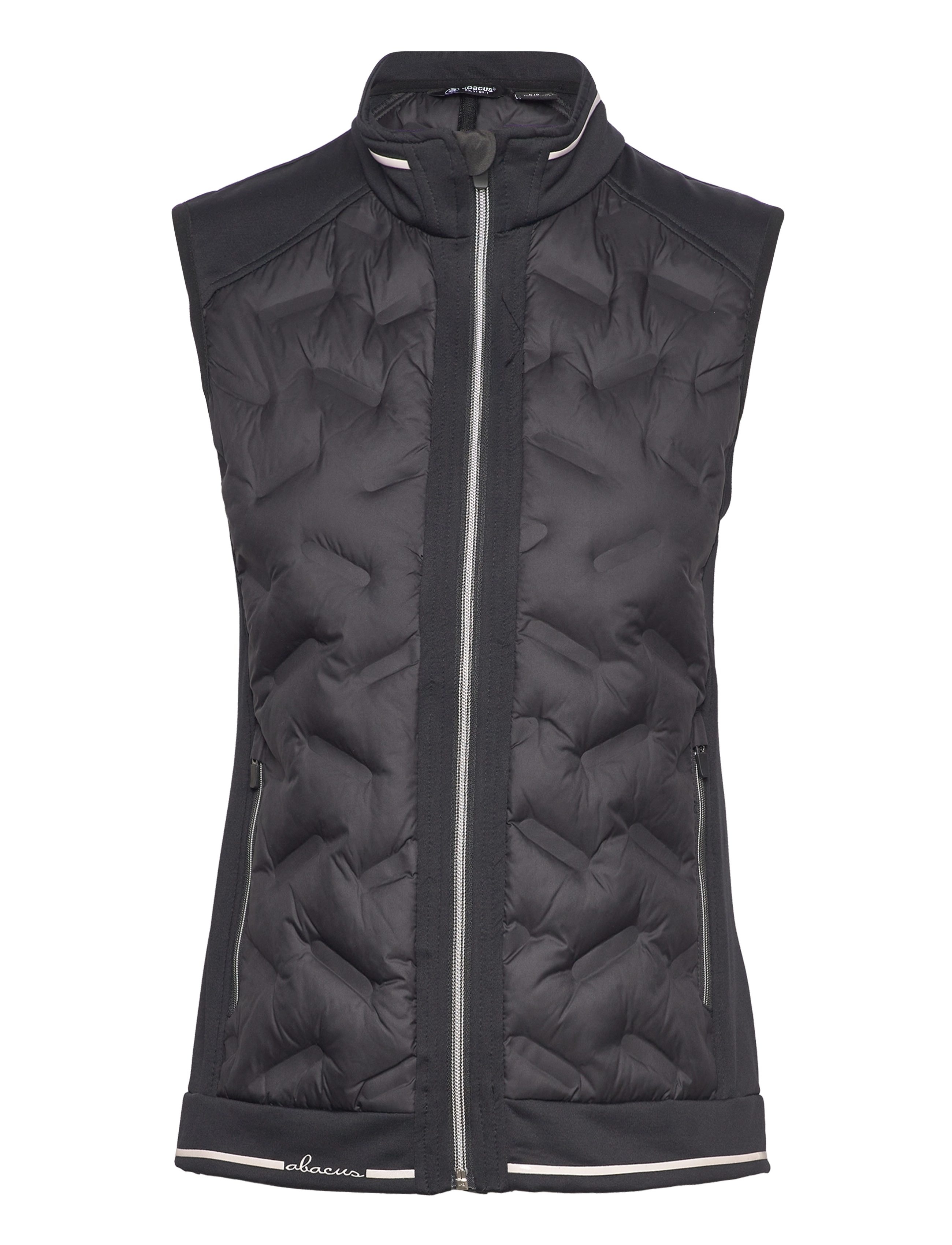 Abacus - Lds Grove hybrid vest - yttertøy - black - 0