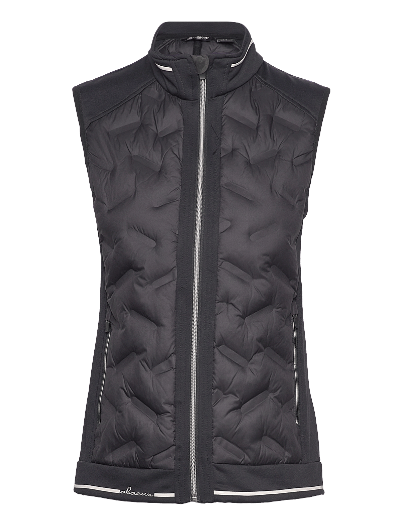 Abacus - Lds Grove hybrid vest - yttertøy - black - 0