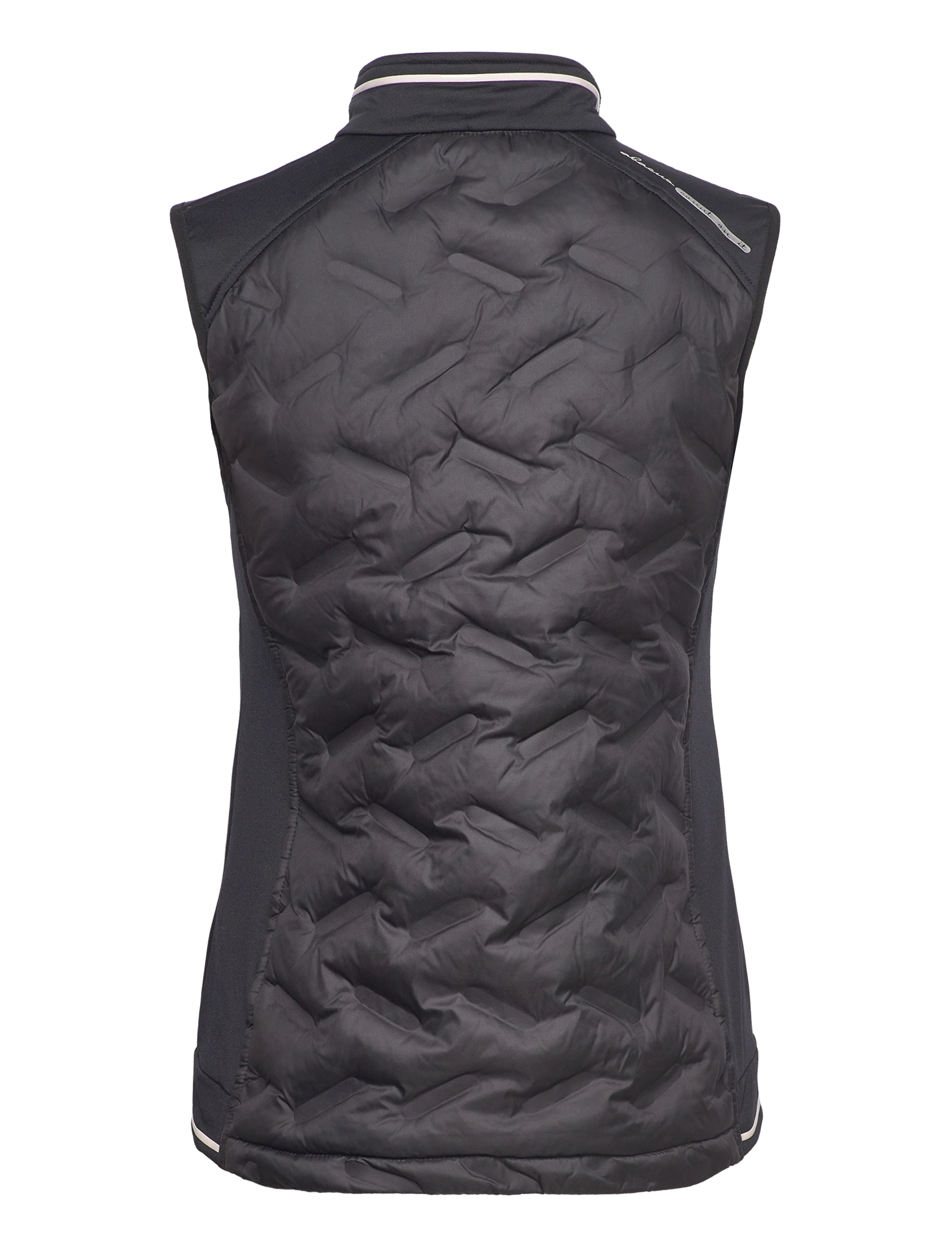 Abacus - Lds Grove hybrid vest - yttertøy - black - 1