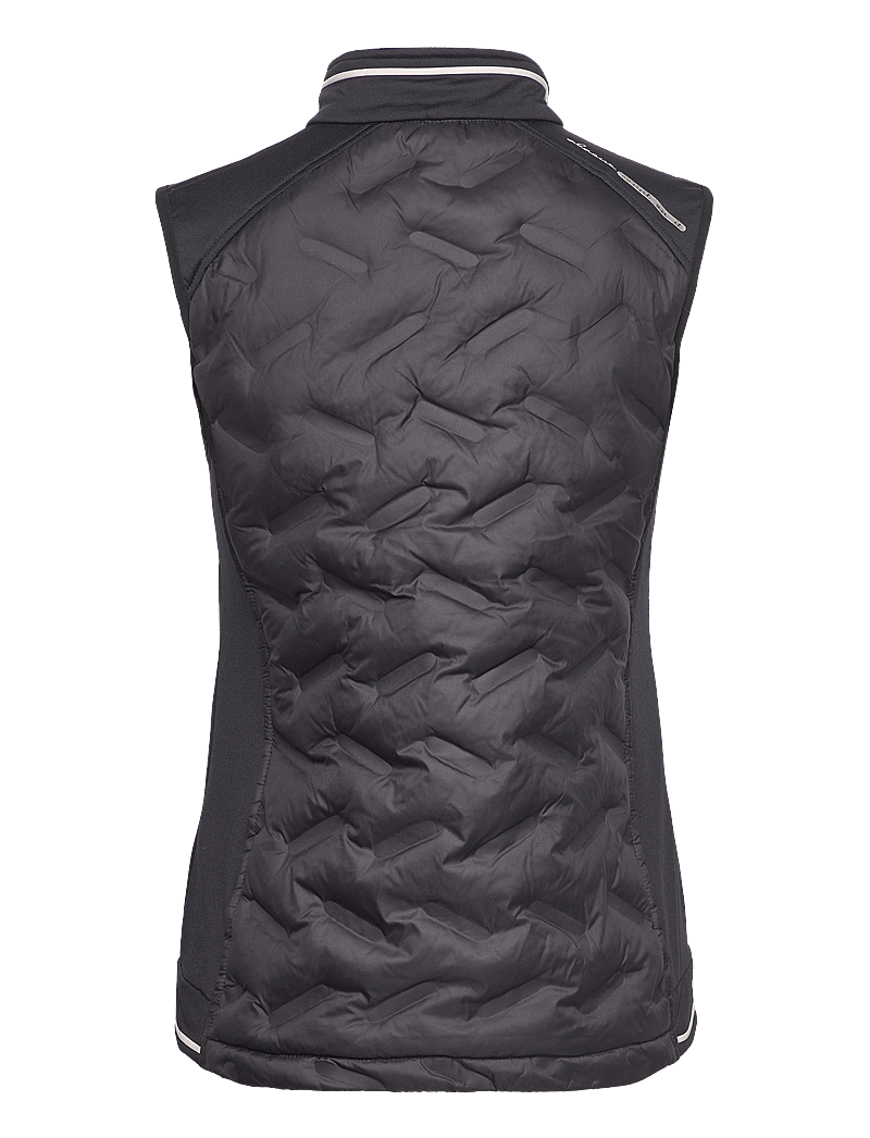 Abacus - Lds Grove hybrid vest - yttertøy - black - 1