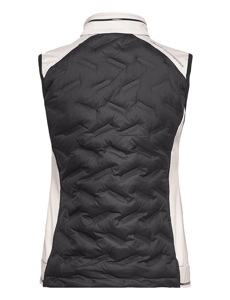 Abacus - Lds Grove hybrid vest - overtøj - black/stone - 1