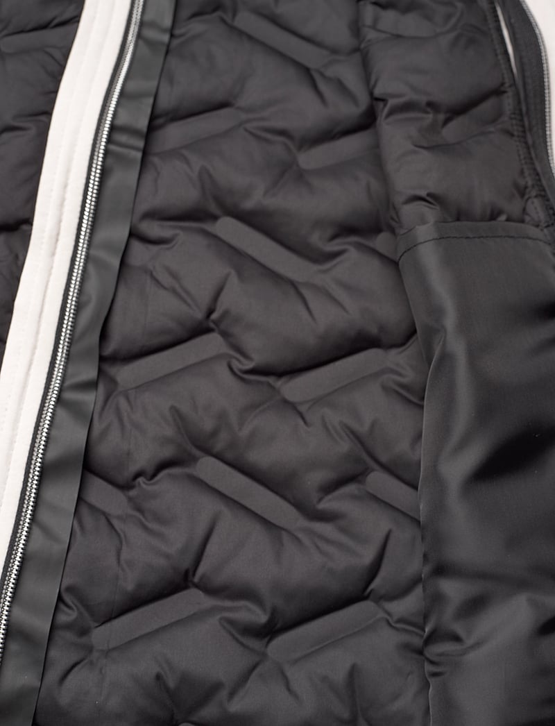 Abacus - Lds Grove hybrid vest - overtøj - black/stone - 4
